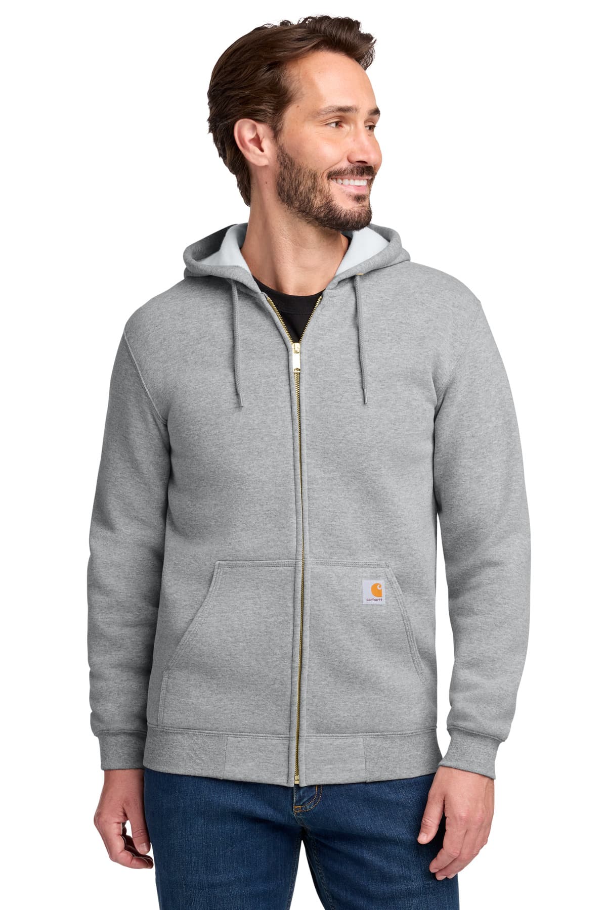 Carhartt ® Midweight Hooded Zip-Front Sweatshirt. CTK122 thumbnail 4