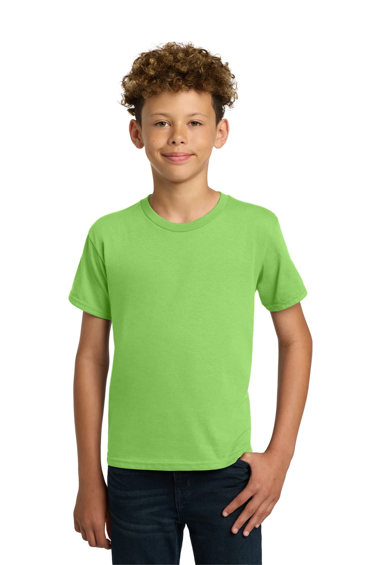 Gildan ® - Youth Heavy Cotton ™ 100% Cotton T-Shirt. 5000B thumbnail 7