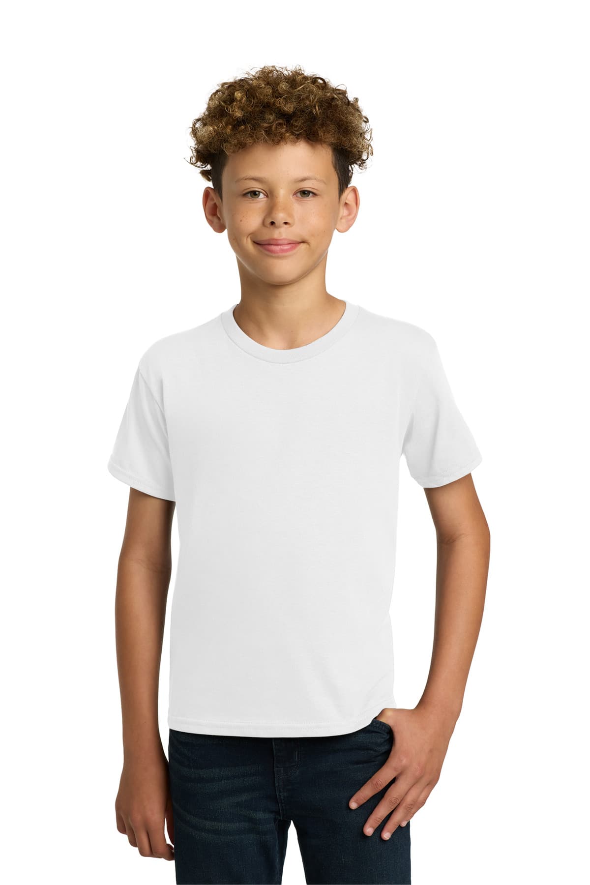 Gildan ® - Youth Heavy Cotton  100% Cotton T-Shirt. 5000B thumbnail 3