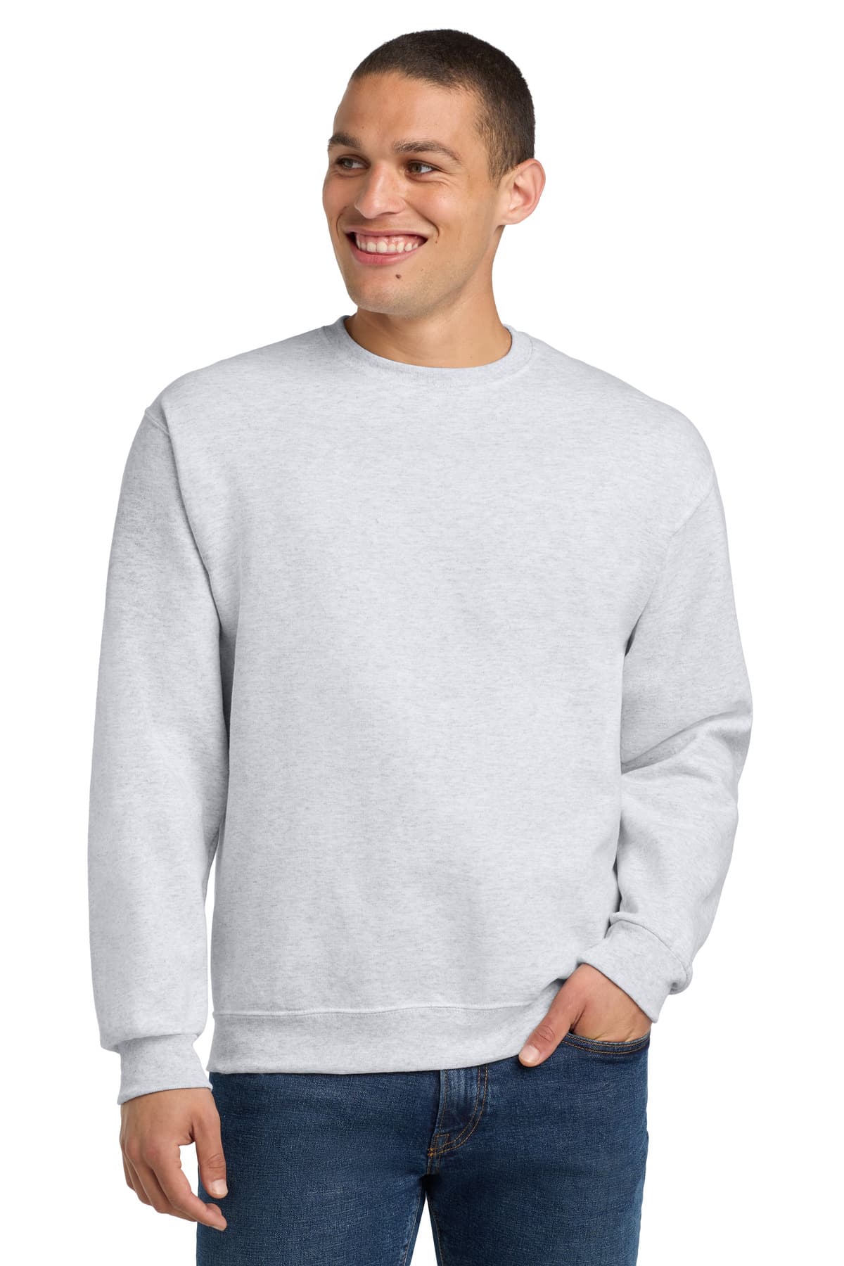 Jerzees ® - NuBlend ® Crewneck Sweatshirt. 562M thumbnail 3