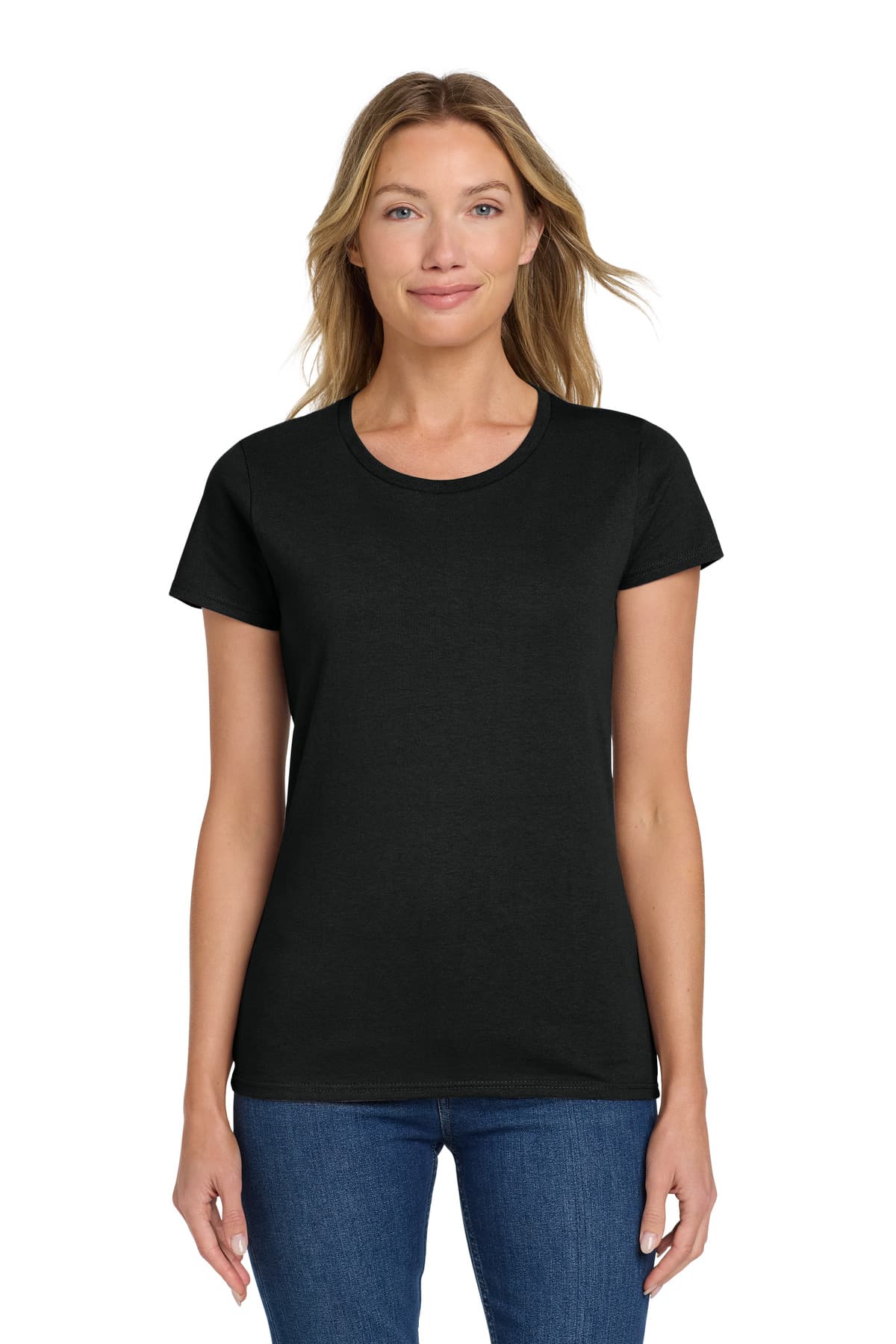 Gildan ® Women's Heavy Cotton 100% Cotton T-Shirt. 5000L thumbnail 2