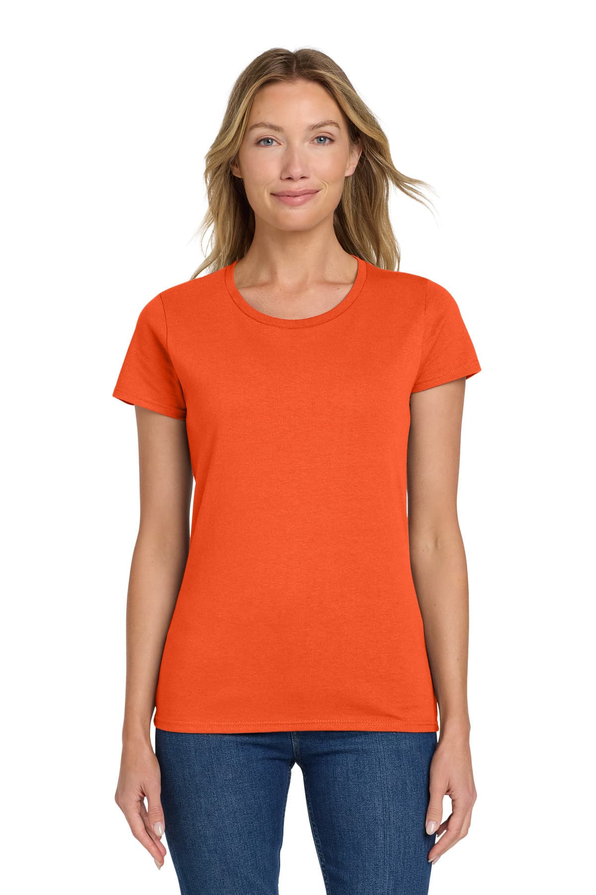 Gildan ® Women's Heavy Cotton 100% Cotton T-Shirt. 5000L thumbnail 5