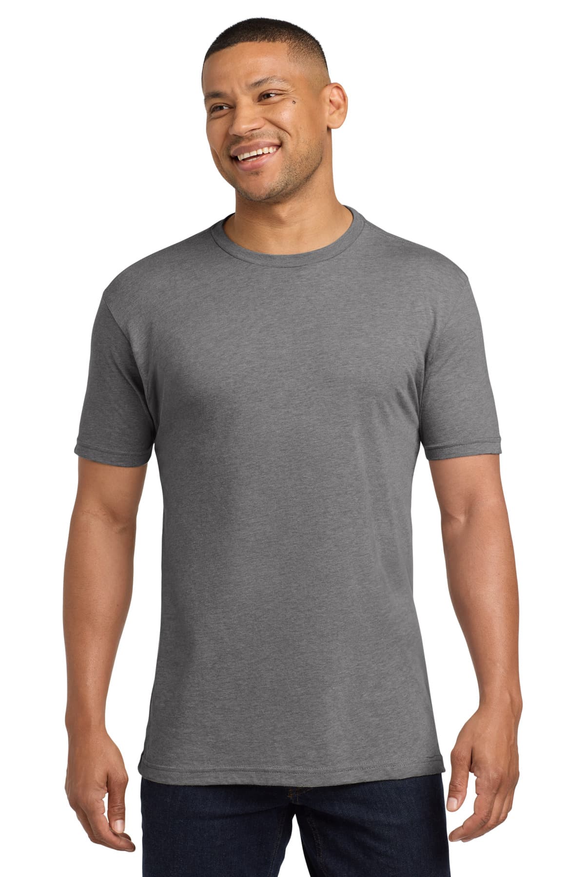 Next Level Apparel ® Adult CVC Sueded Tee. NL6410 thumbnail 4