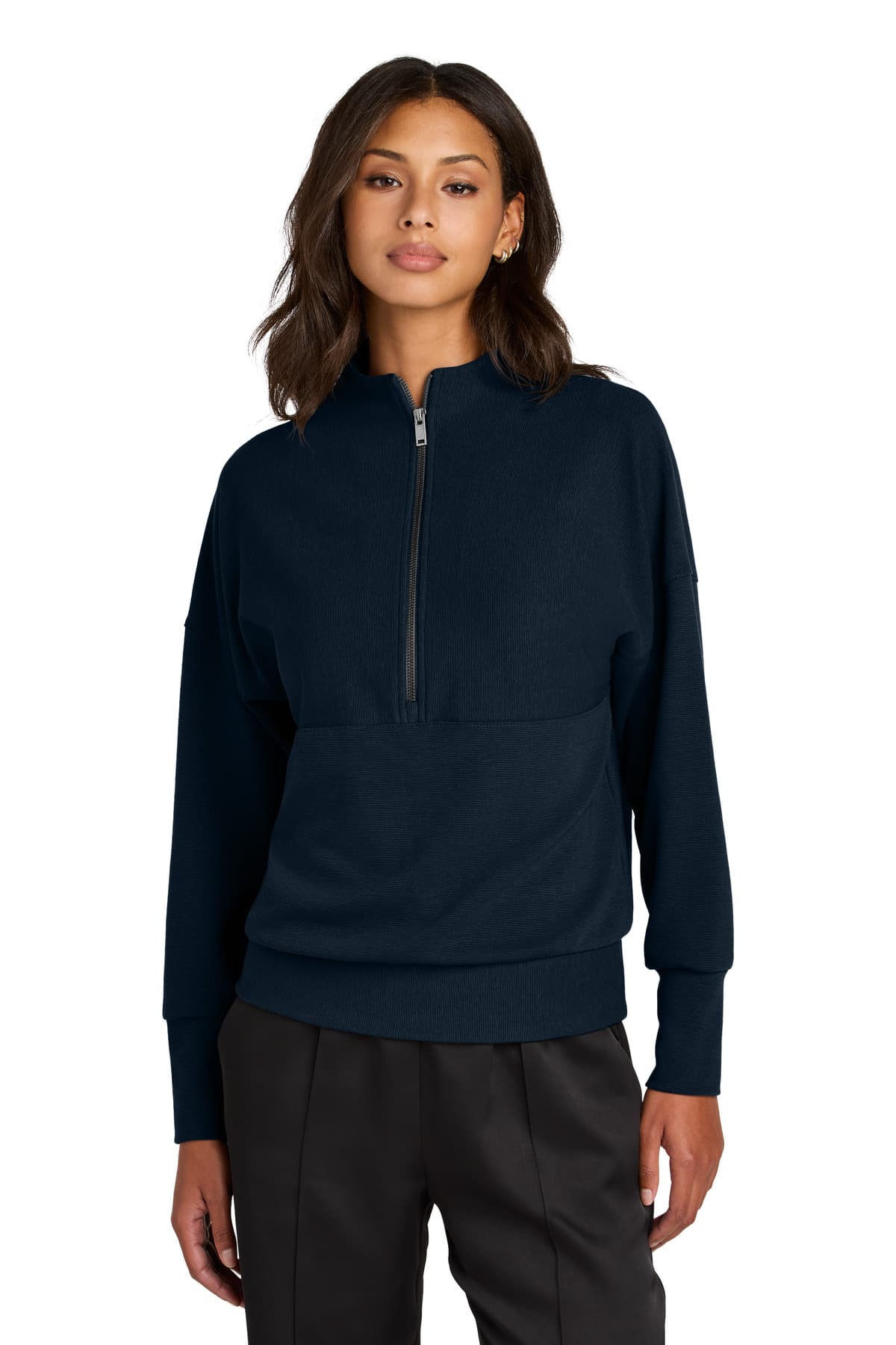 Mercer+Mettle ® Women's Linear Texture 1/4-Zip MM3041 thumbnail 3