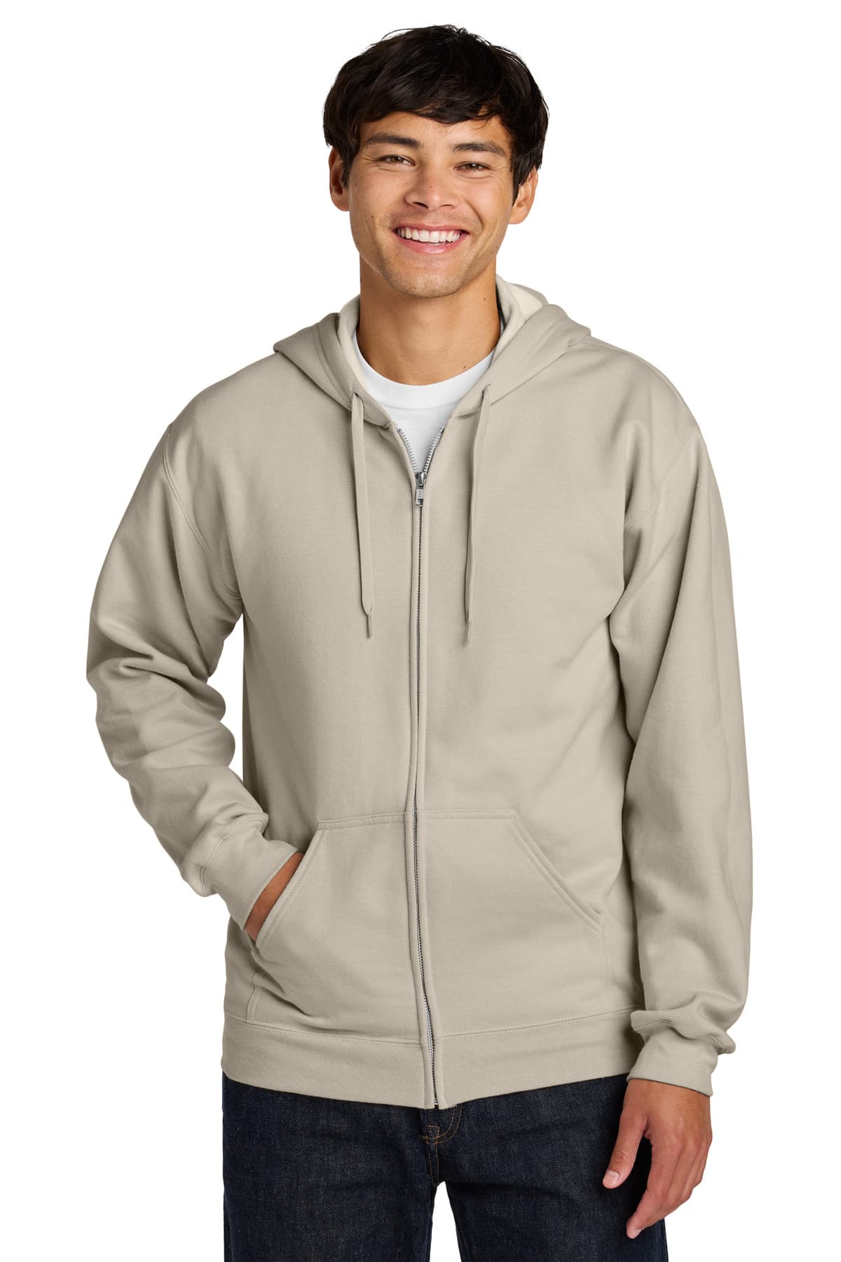 Gildan Softstyle ® Midweight Fleece Full-Zip Hooded Sweatshirt SF600 thumbnail 4