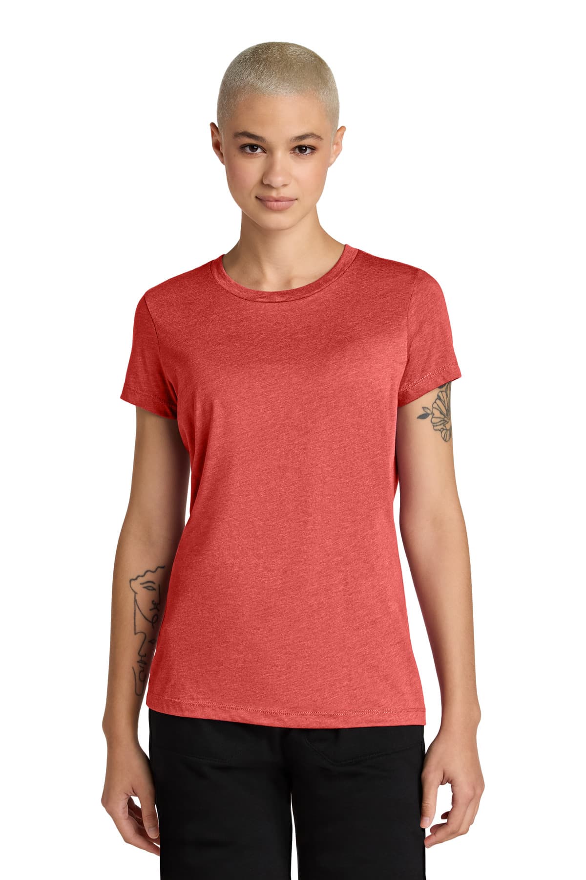 District ® Women's Perfect Weight ® CVC Tee DT188 thumbnail 3