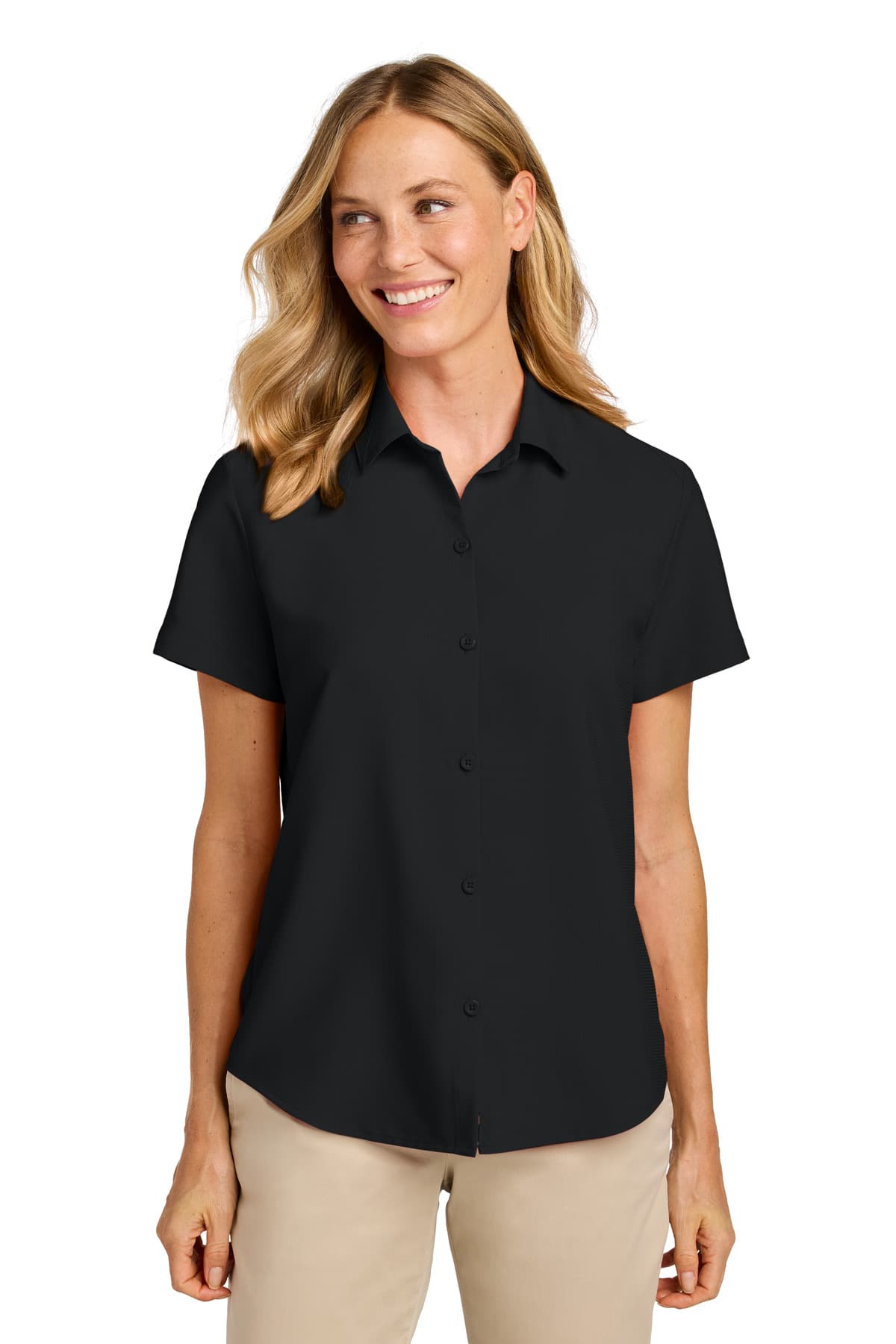 Port Authority ® Women's Short Sleeve UV Dockside Shirt LW963 thumbnail 4