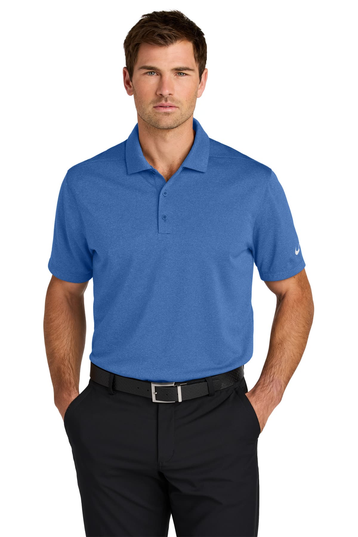 Nike Dri-FIT Smooth Heather Polo NKFQ4794 thumbnail 4