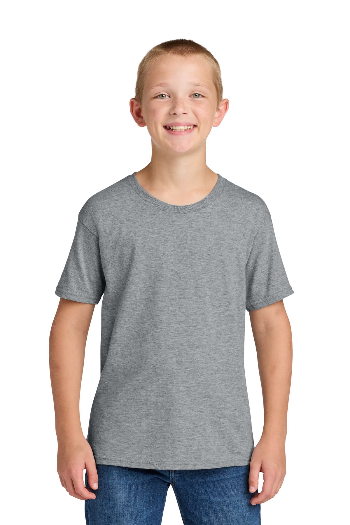 Jerzees Ultimate  Youth Ring Spun T-Shirt IC46B thumbnail 2
