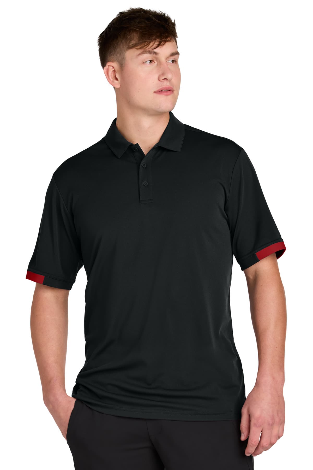 Sport-Tek ® Club Colorblock Polo ST444 thumbnail 2