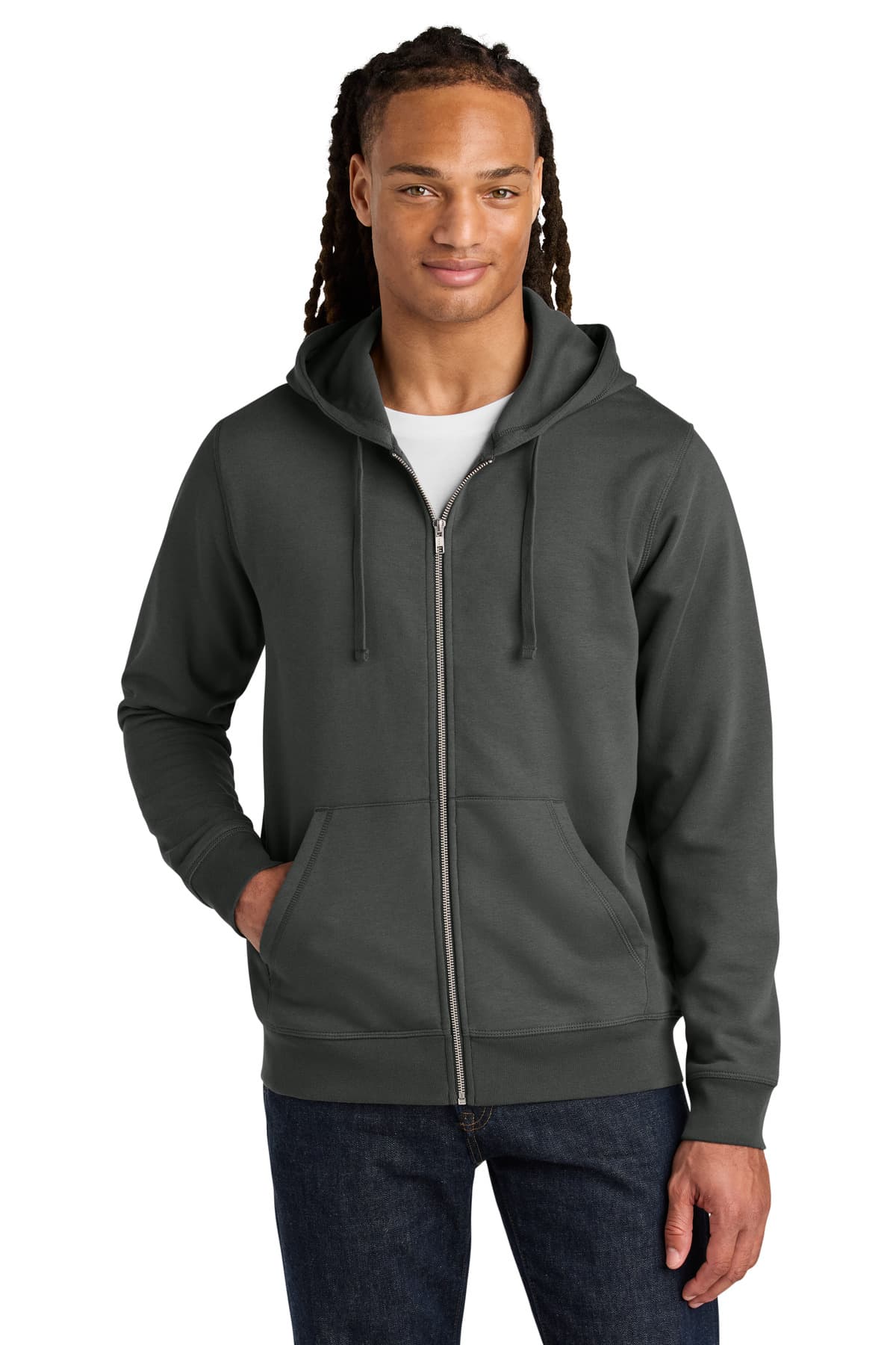 Stanley/Stella Unisex Mixer Full-Zip Hooded Sweatshirt SXU011 thumbnail 2