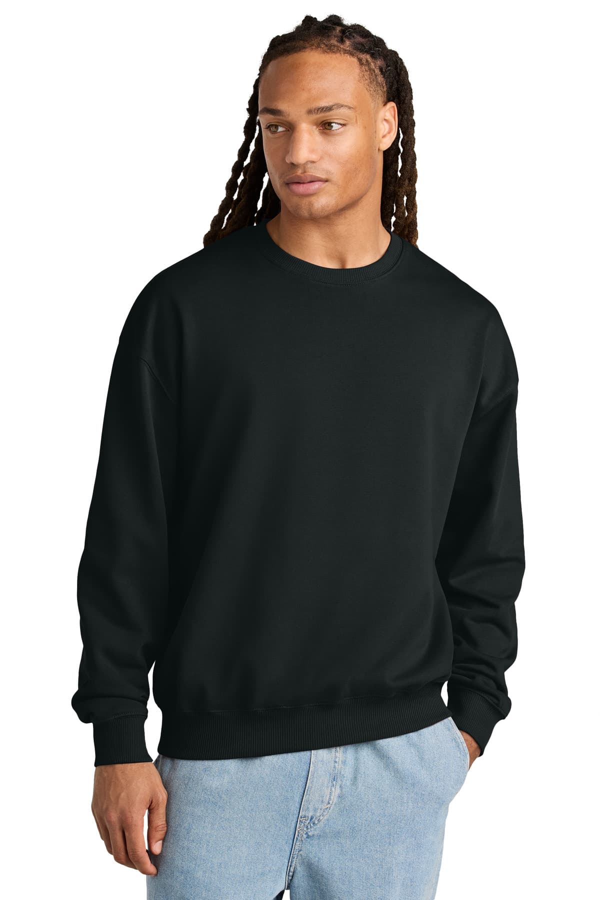 Stanley/Stella Unisex Ledger Dry Crewneck Sweatshirt SXU029 thumbnail 3