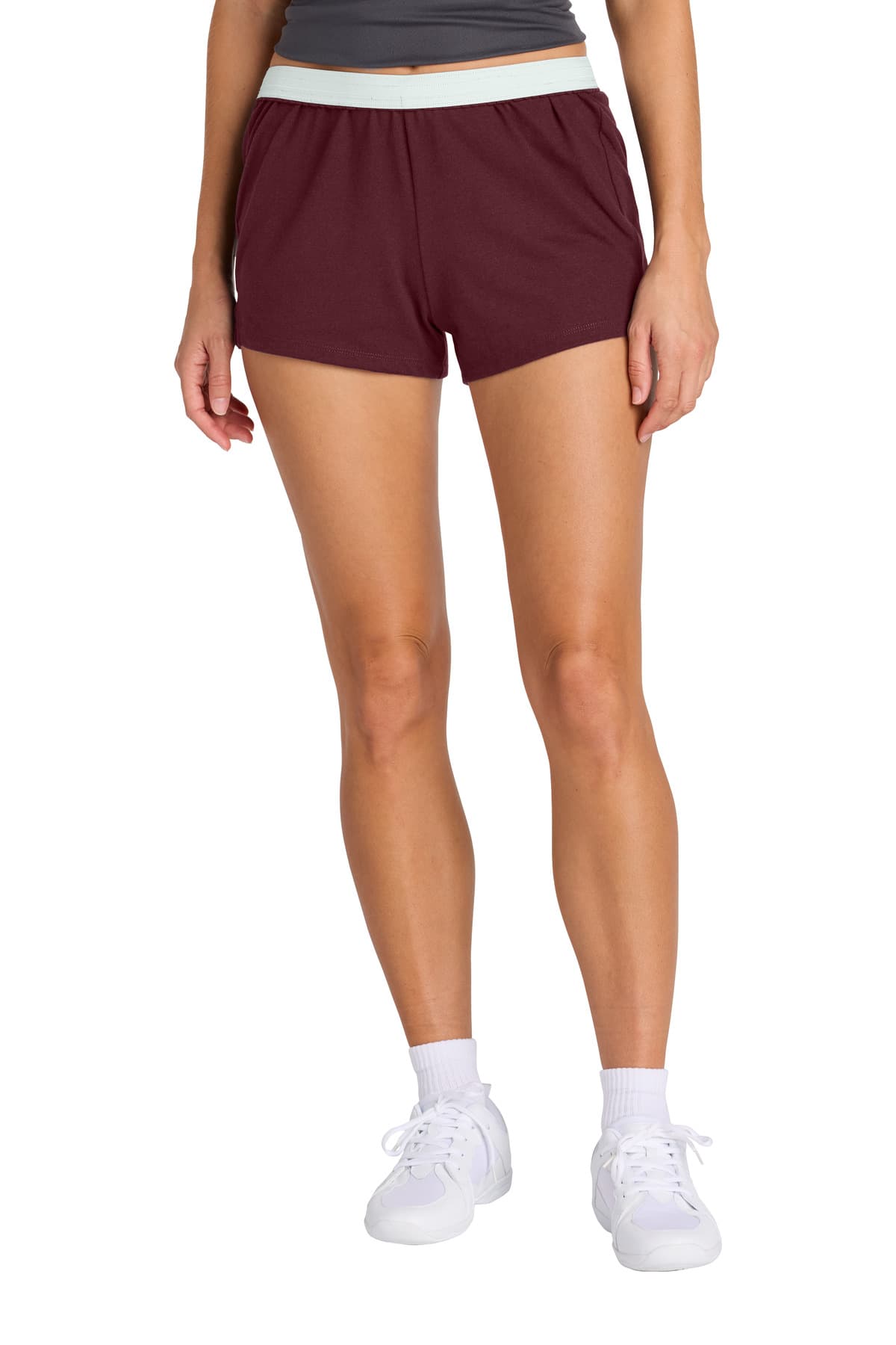 Sport-Tek ® Women's Jersey Knit Squad Short LST311 thumbnail 6