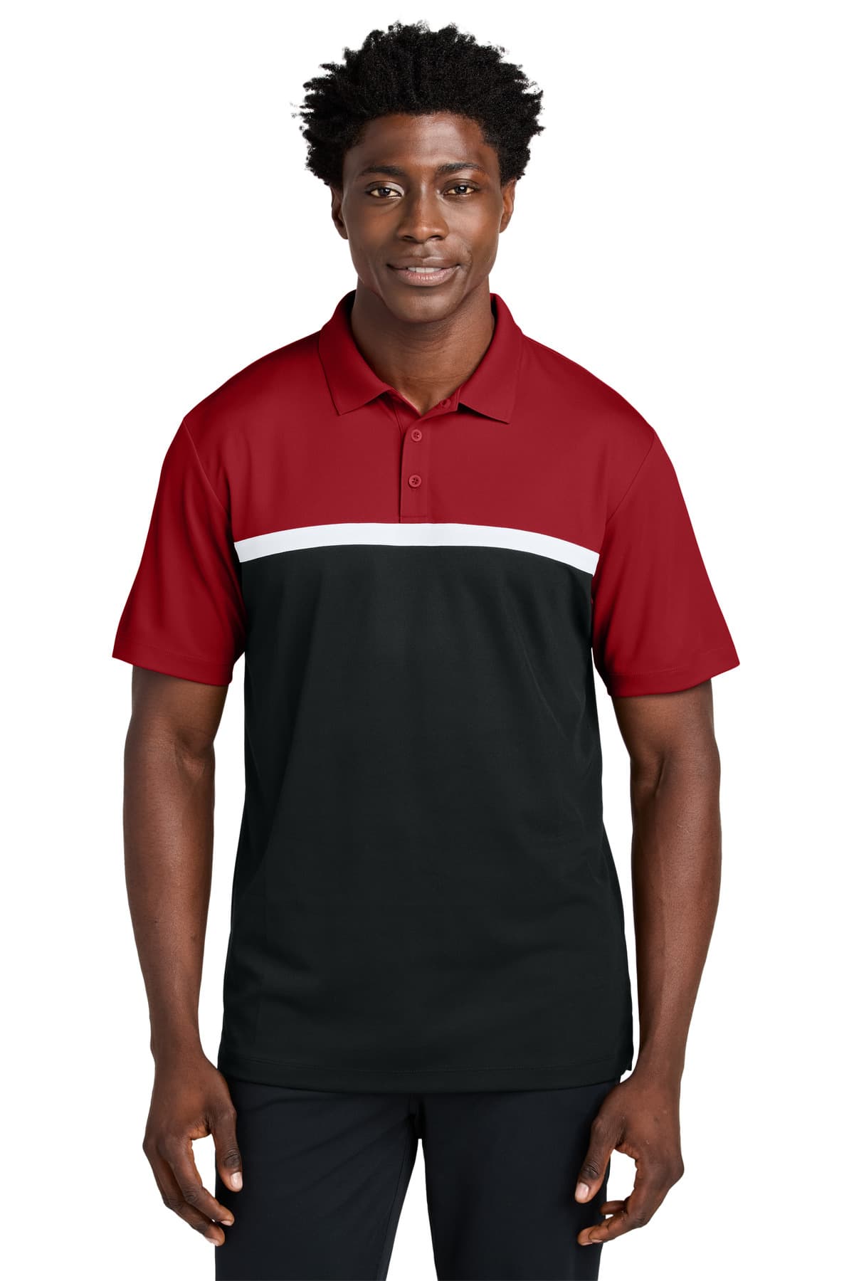 Sport-Tek ® UV Micropique Colorblock Polo ST741 thumbnail 3