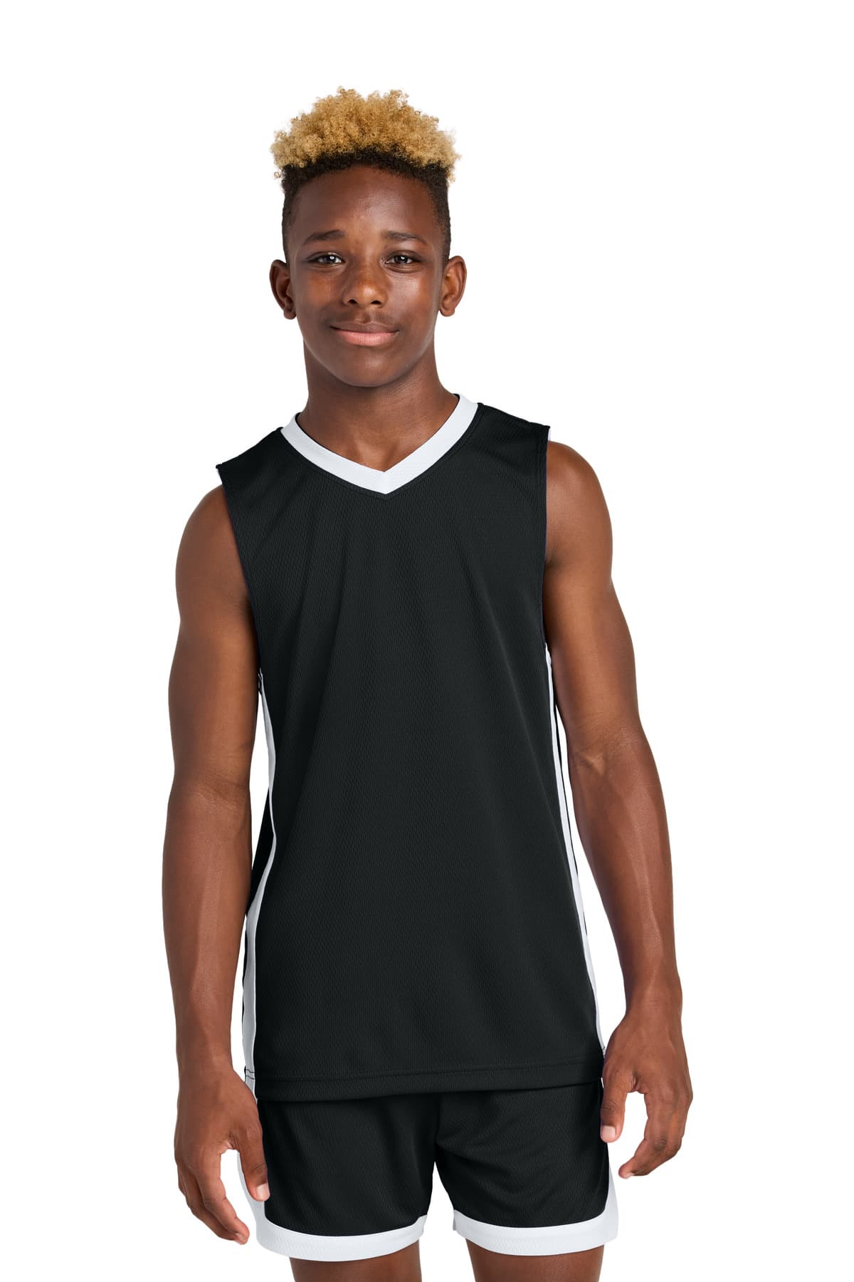 Sport-Tek ® Youth Rival Basketball Rev Jersey YST900 thumbnail 2