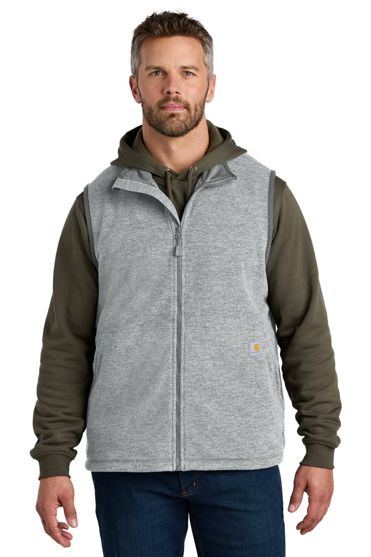 Carhartt ® Textured Fleece Vest CT106418 thumbnail 4