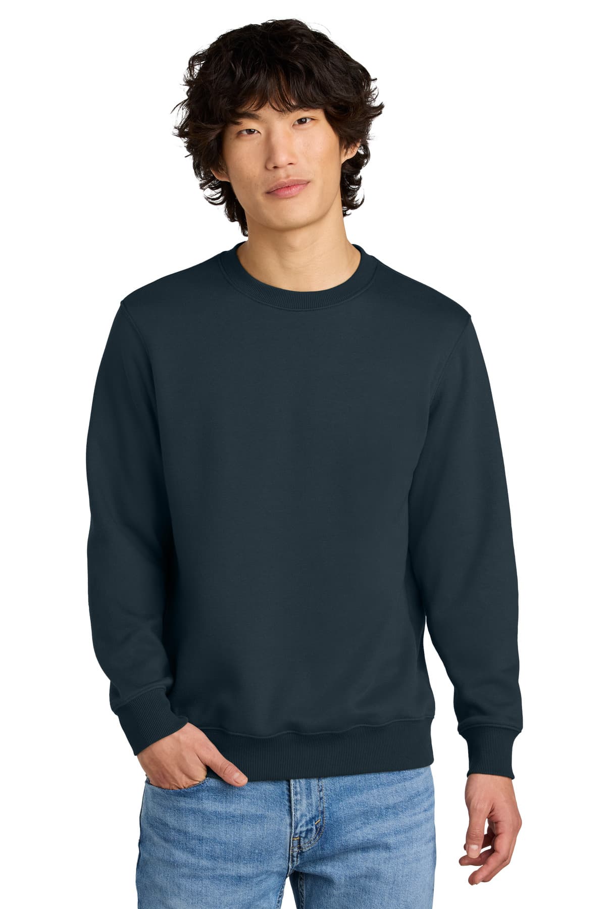 District ® Perfect Weight ® Fleece Crew DT1106 thumbnail 5
