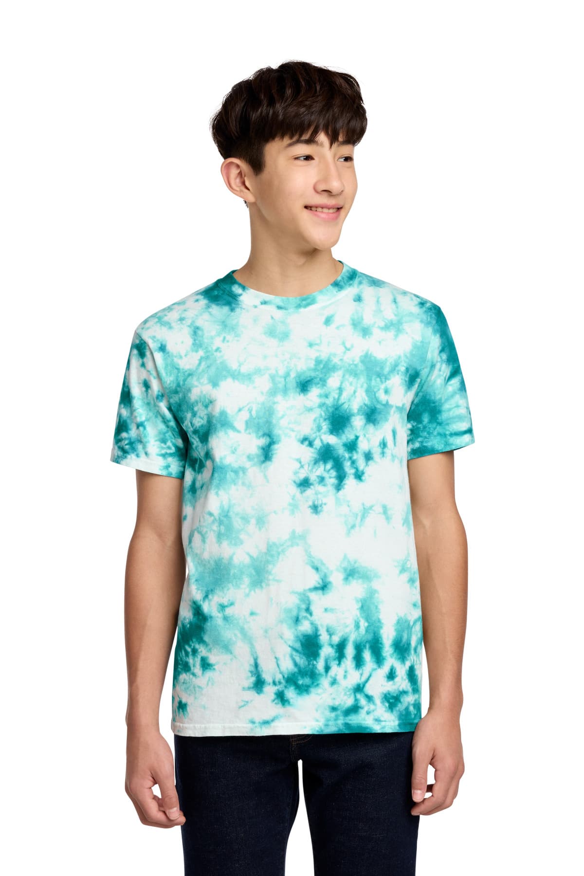 Port & Co  Youth Crystal Tie-Dye Tee PC145Y thumbnail 2