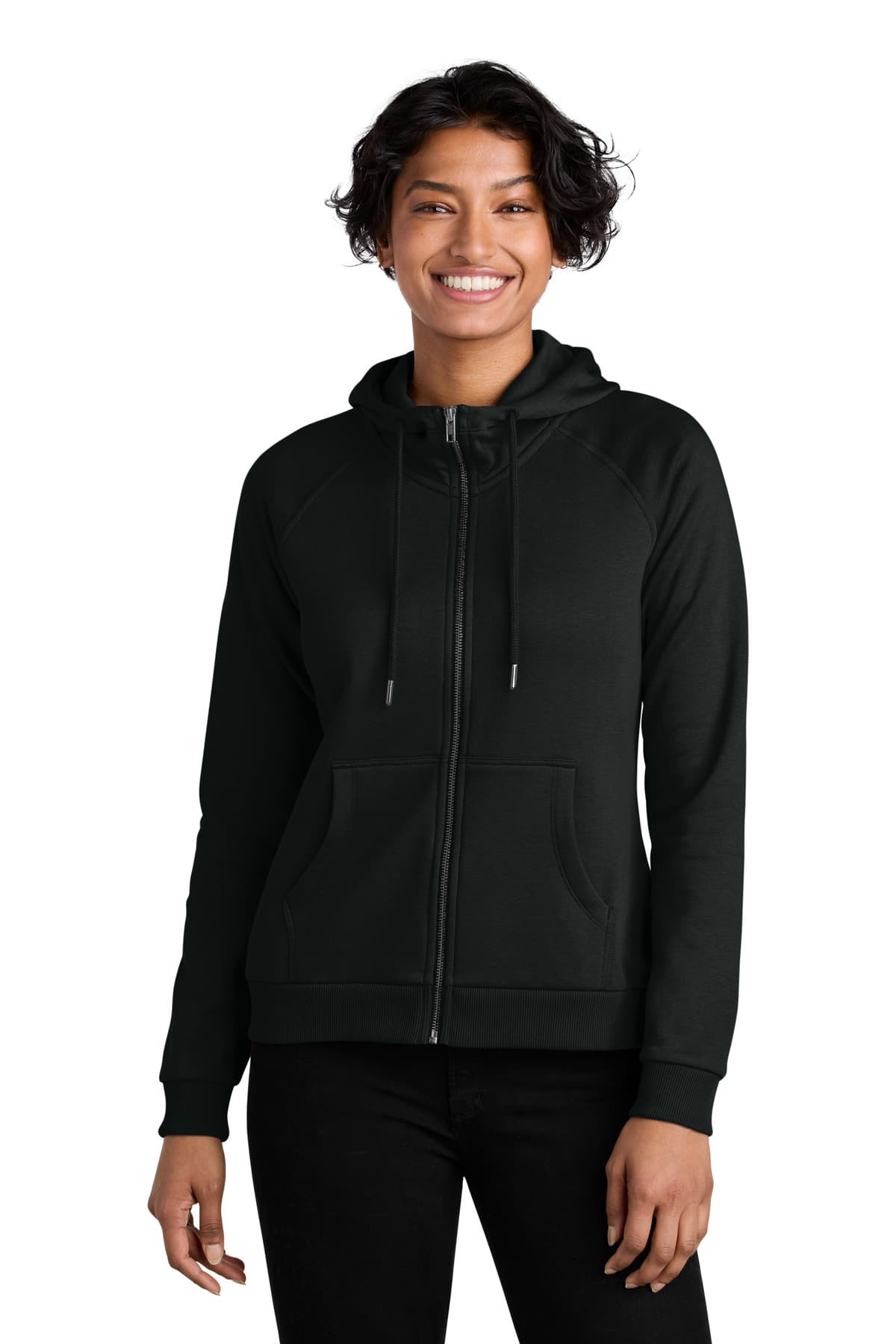 Allmade ® Women's Organic CVC Fleece Full-Zip Hoodie AL5003 thumbnail 4