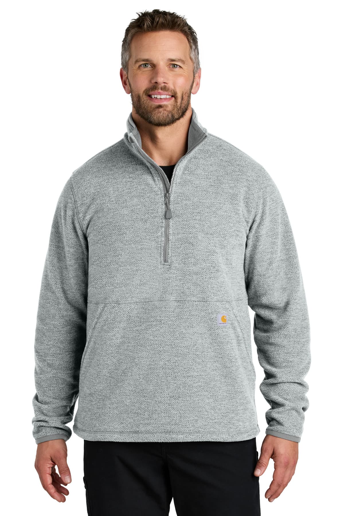 Carhartt ® Textured 1/2-Zip Fleece Jacket CT106417 thumbnail 4