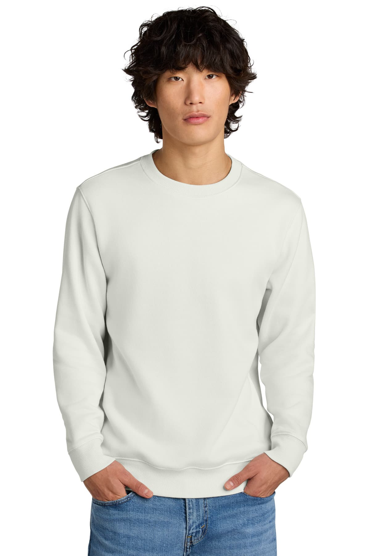 District ® Perfect Weight ® Fleece Crew DT1106 thumbnail 4