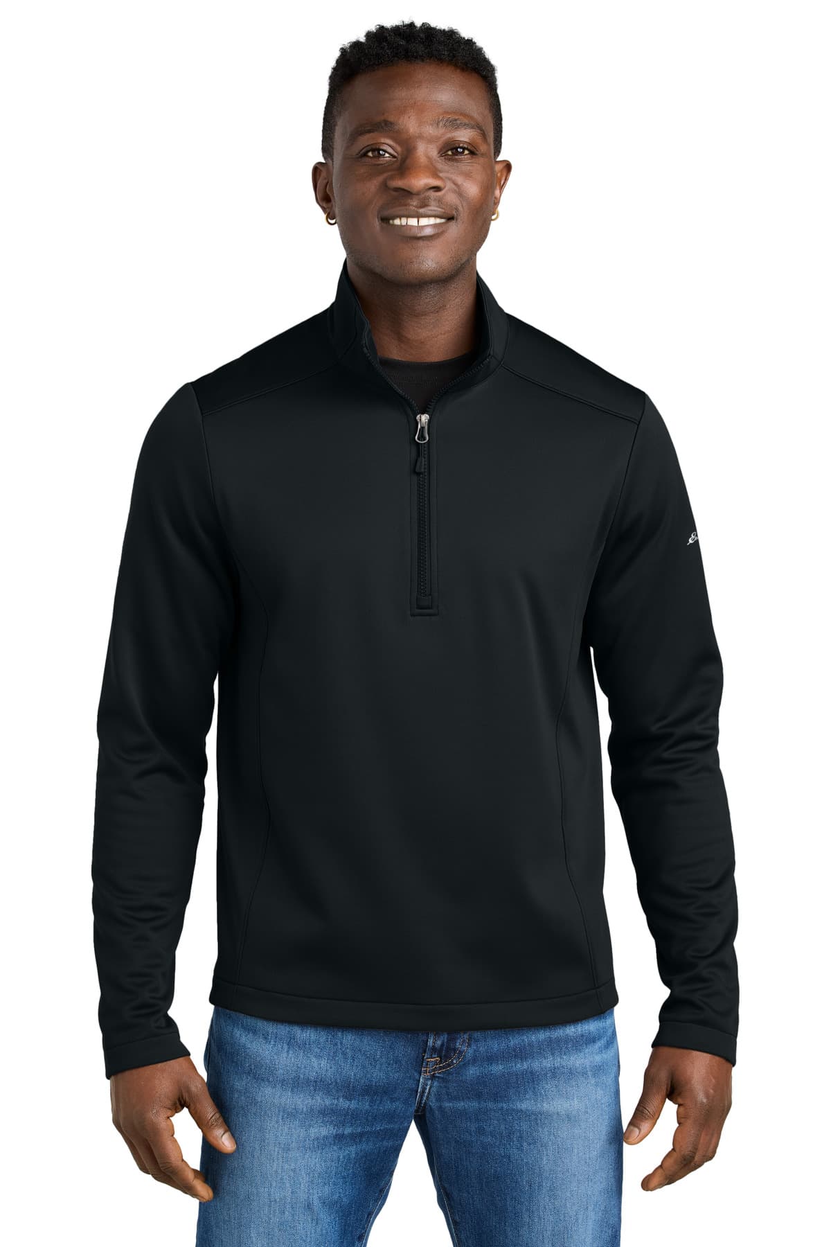 Eddie Bauer ® Smooth Mid Layer Fleece 1/2-Zip EB2360 thumbnail 2
