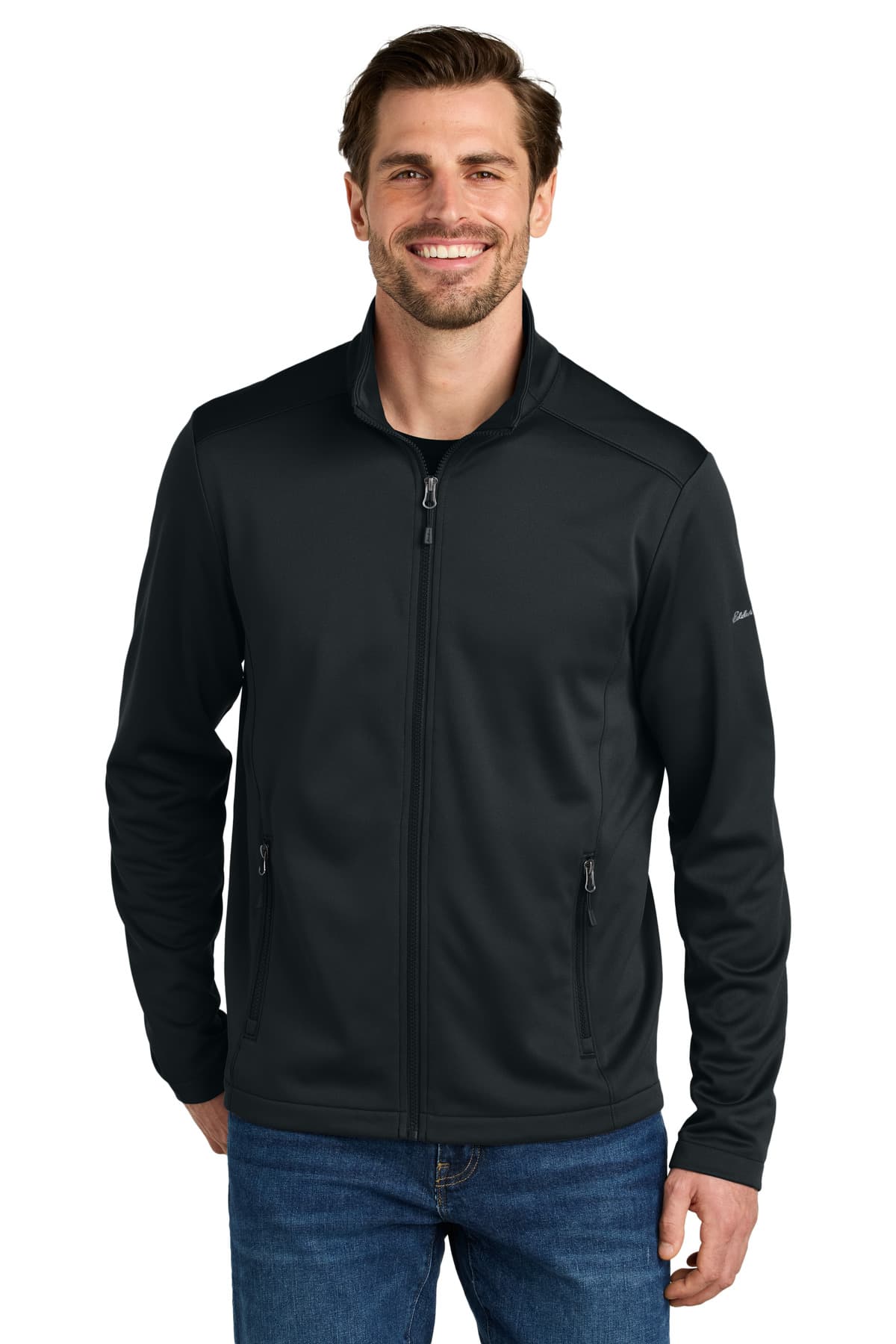 Eddie Bauer ® Smooth Mid Layer Fleece Full-Zip EB2460 thumbnail 2