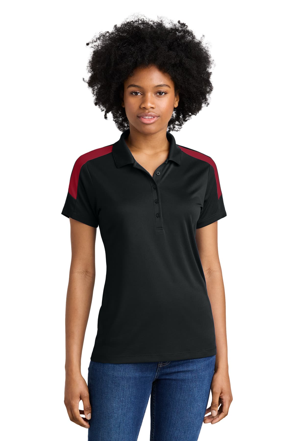 Sport-Tek ® Women's Competitor  United Polo LST104 thumbnail 3