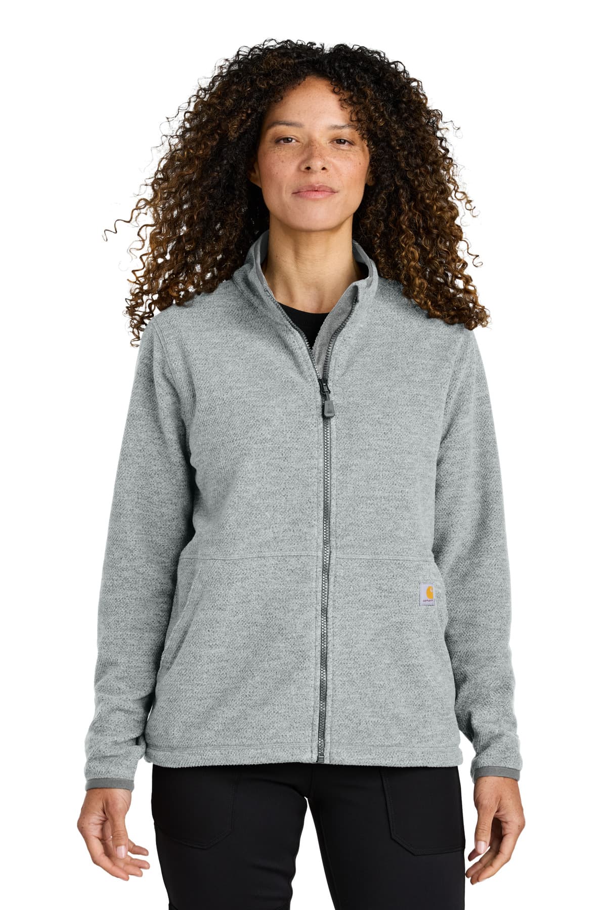 Carhartt ® Women's Textured Full-Zip Fleece Jacket CT106419 thumbnail 4