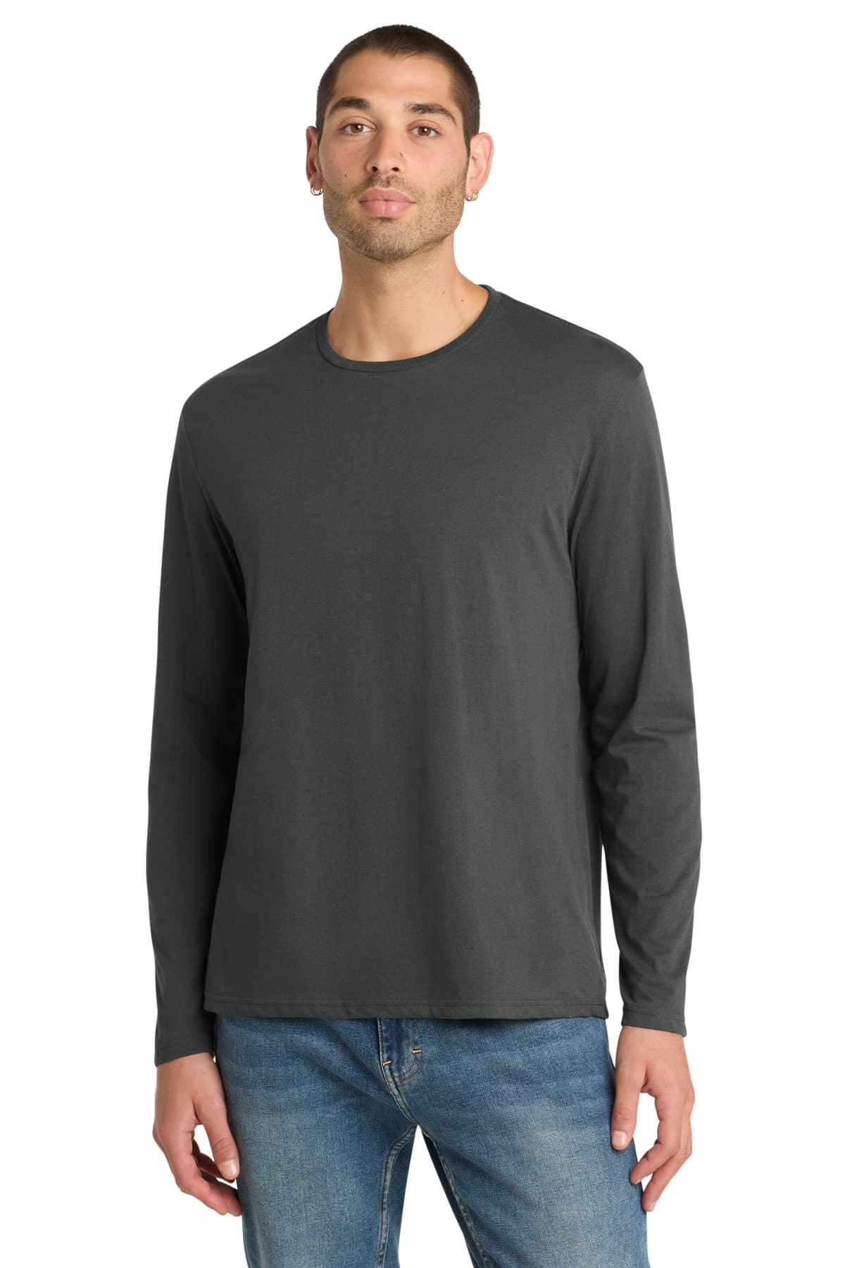 District ® Perfect Weight ® Long Sleeve Tee. DT105 thumbnail 5