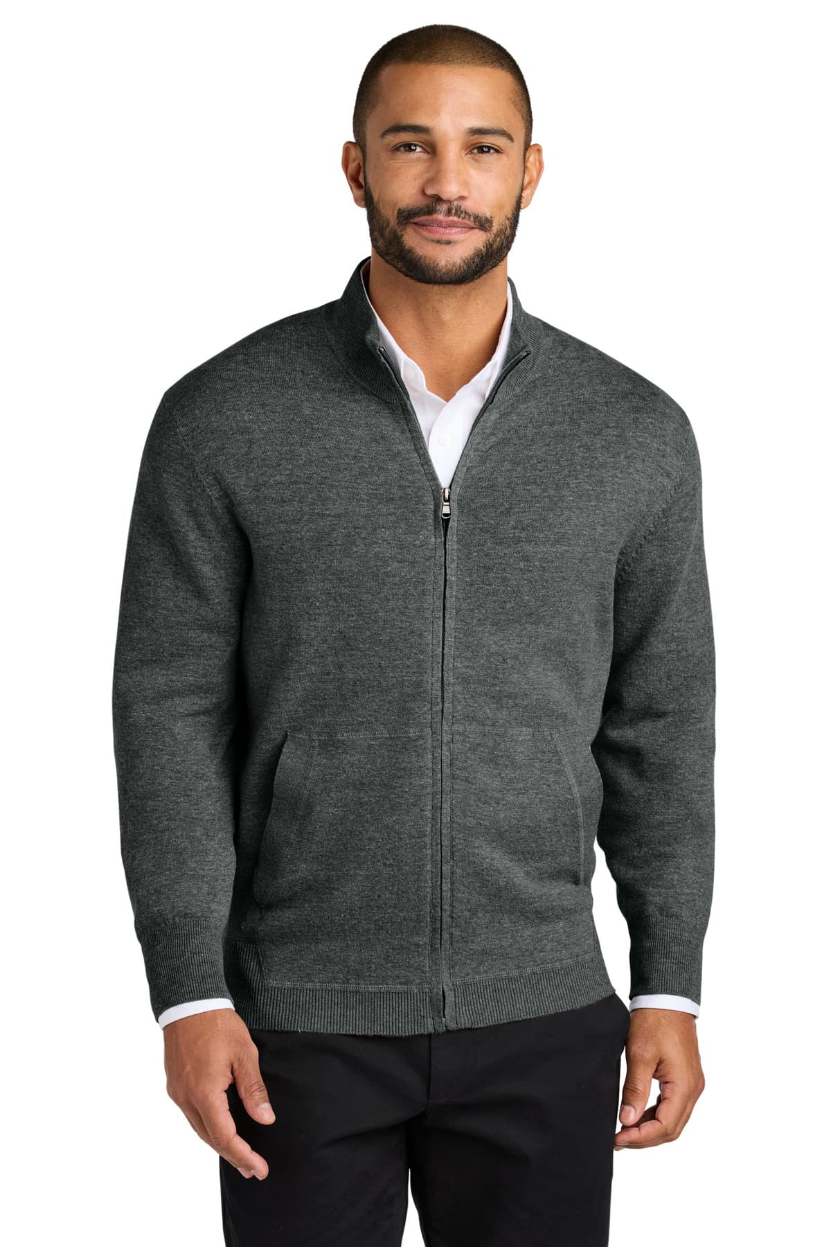 Port Authority ® Easy Care Full-Zip Sweater SW2901 thumbnail 2