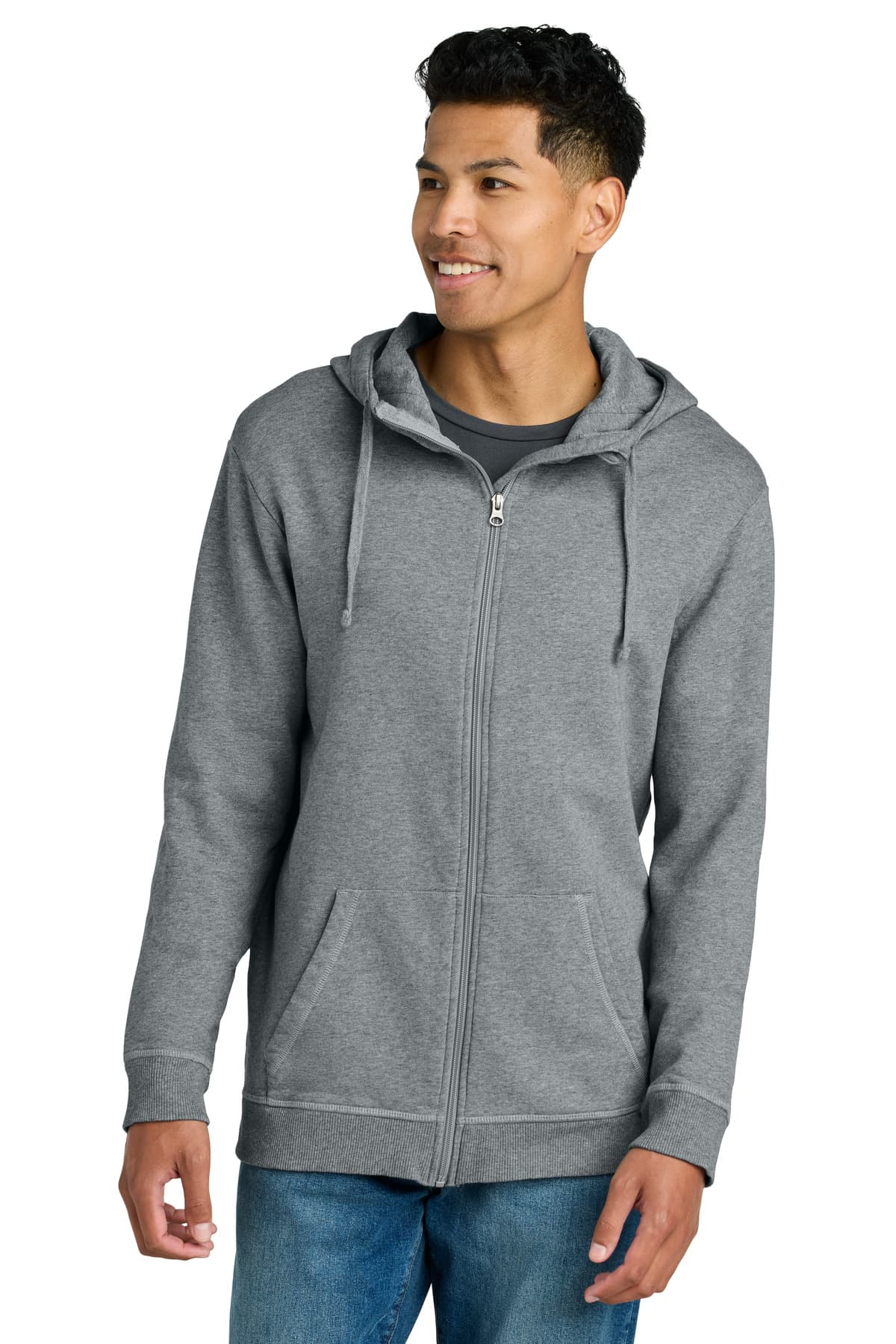 LIMITED EDITION tentree ® Organic Cotton Fleece Full-Zip Hoodie TTCM4367 thumbnail 3