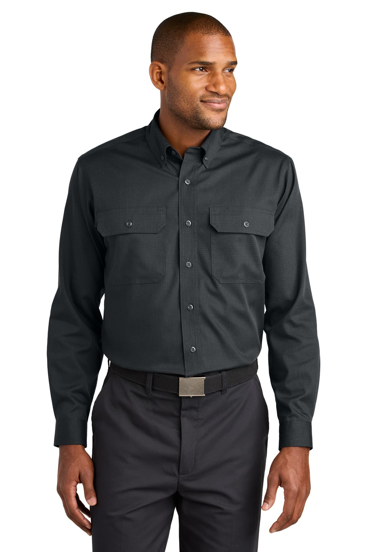 CornerStone ® Long Sleeve Select Ripstop Shirt CSW174 thumbnail 2