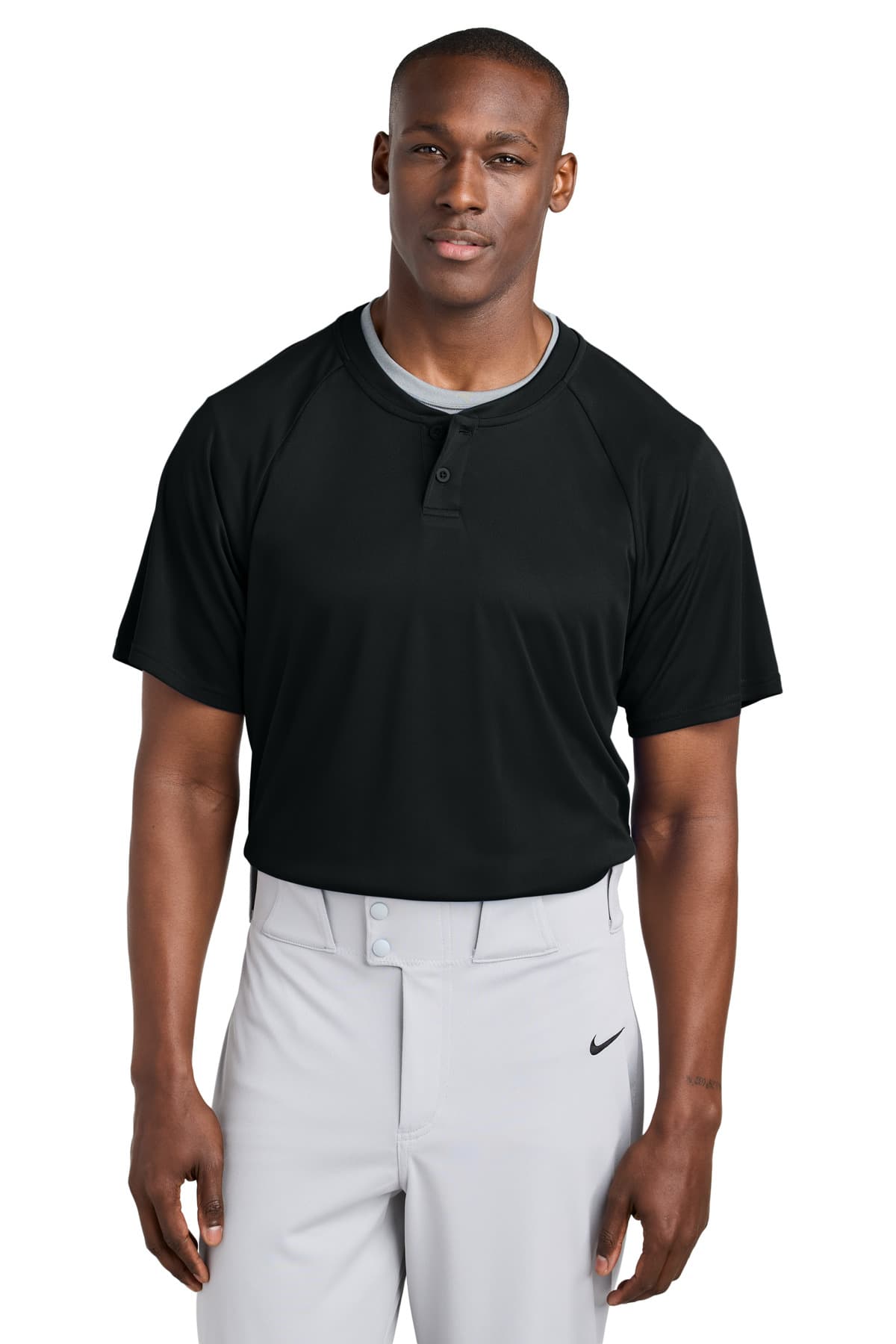 Sport-Tek ® PosiCharge ® Competitor  2-Button Henley ST359 thumbnail 2