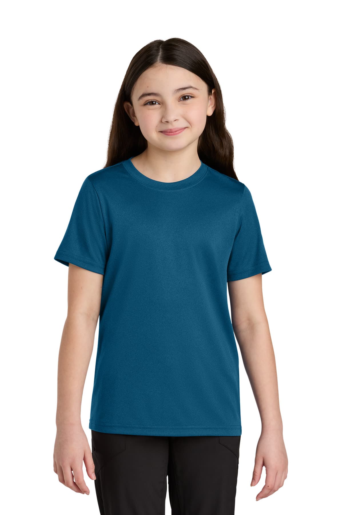 Port & Co  Youth Heather Performance Tee PC390Y thumbnail 4