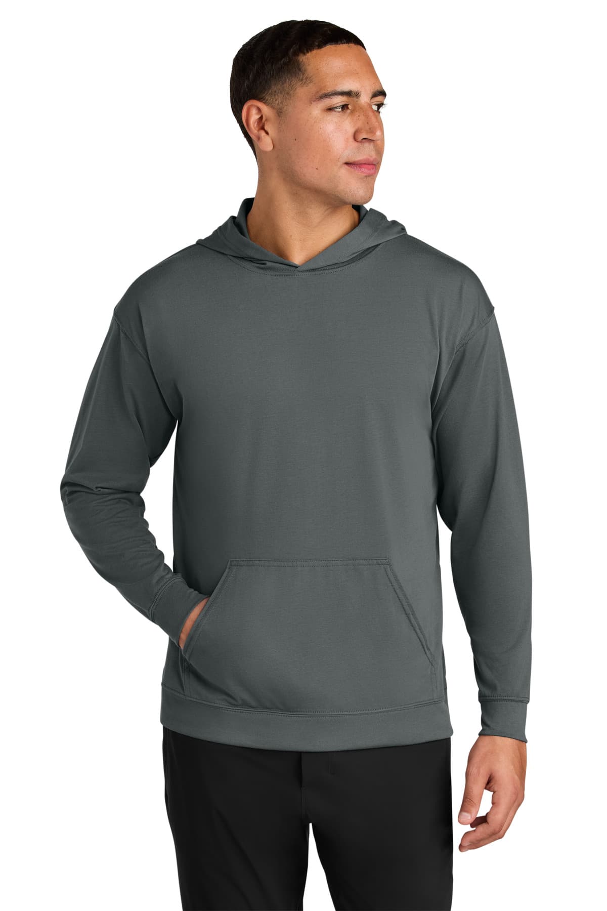 A4 Softek Long Sleeve Hooded Tee A4N3528 thumbnail 3