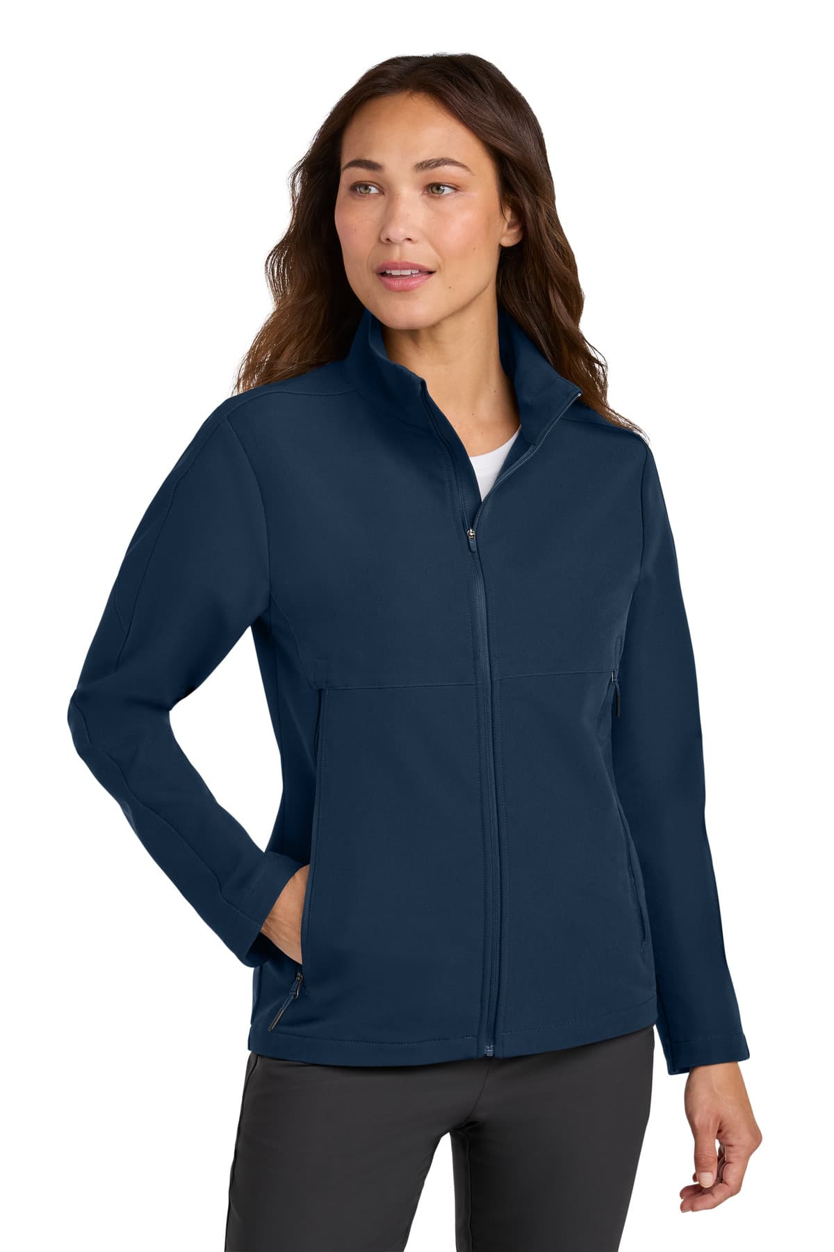Nike Women's Full-Zip Soft Shell Jacket NKHM7937 thumbnail 4
