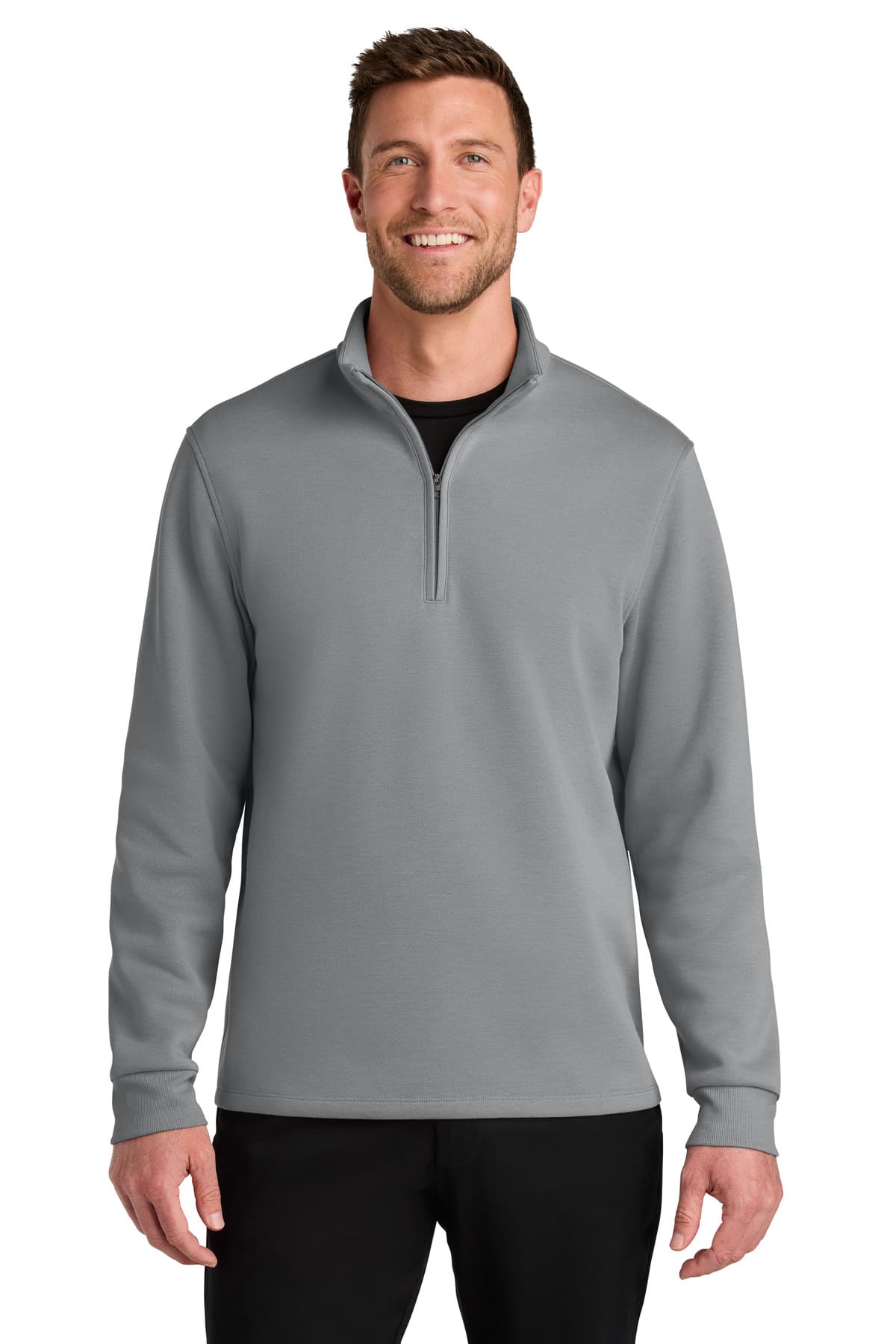 Port Authority ® Wearever Signature Double Pique 1/4-Zip K210 thumbnail 3