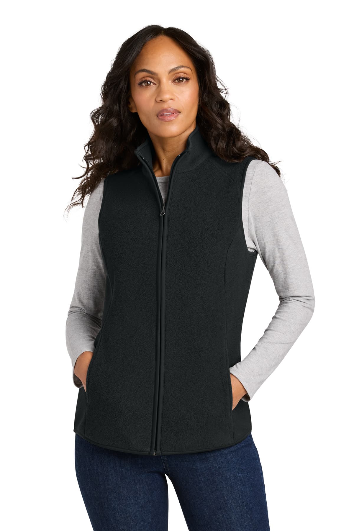 Port Authority ® Women's C-FREE ® Fleece Vest L702 thumbnail 2