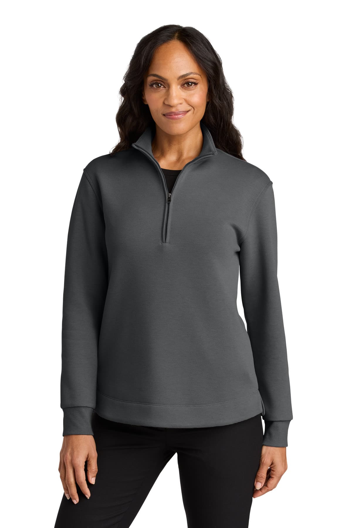 Port Authority ® Women's Wearever Signature Double Pique 1/4-Zip LK210 thumbnail 5