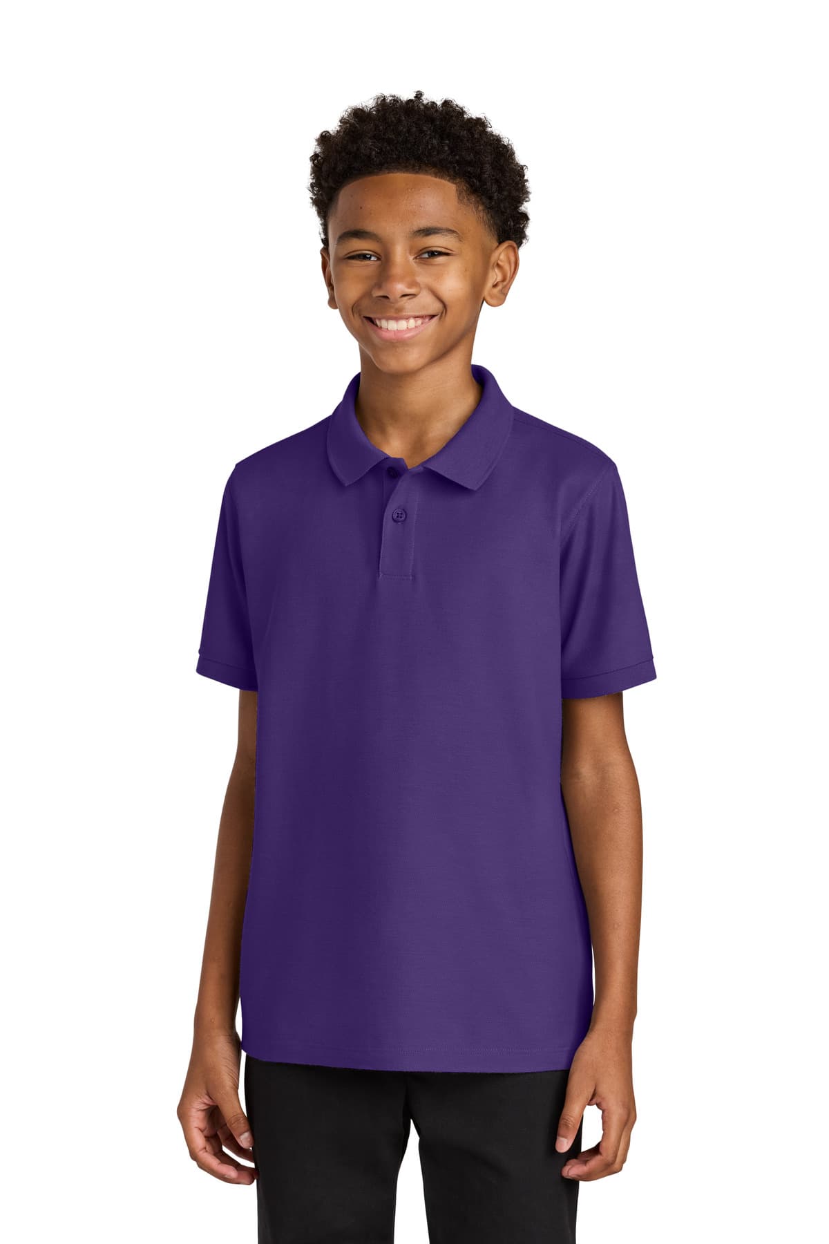Port Authority ® Youth Wearever Signature Pique Polo Y200 thumbnail 2