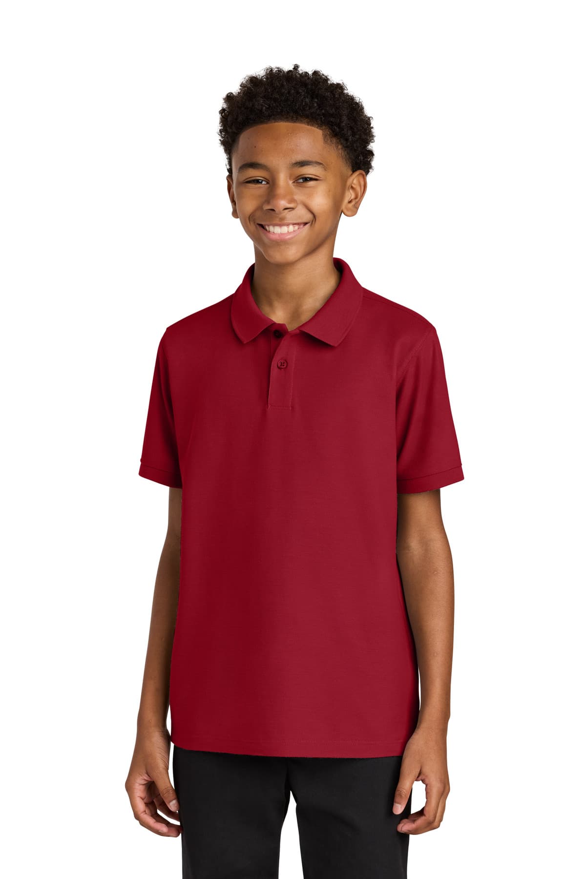 Port Authority ® Youth Wearever Signature Pique Polo Y200 thumbnail 3