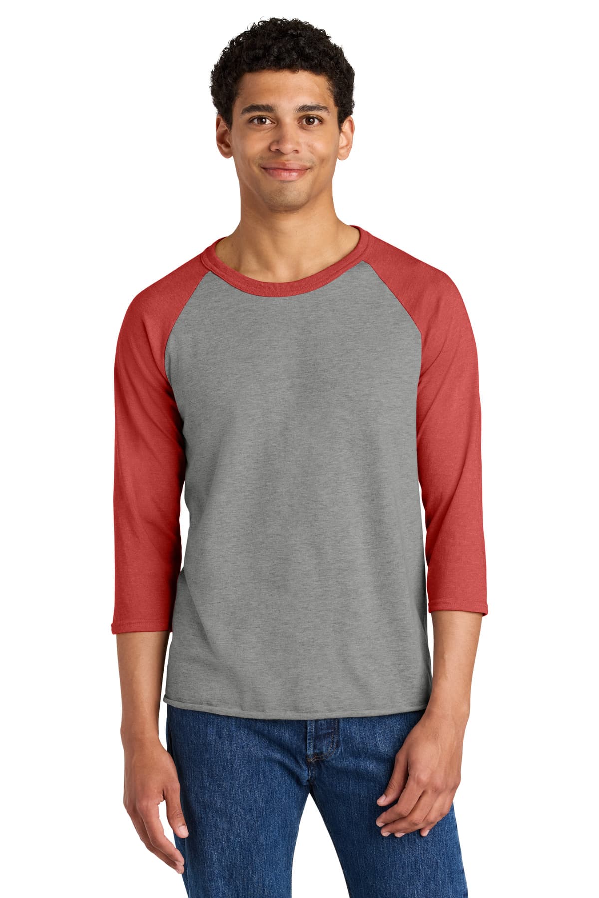 Jerzees ® Unisex Premium Blend Combed Ring Spun 3/4-Sleeve Raglan 560R thumbnail 3