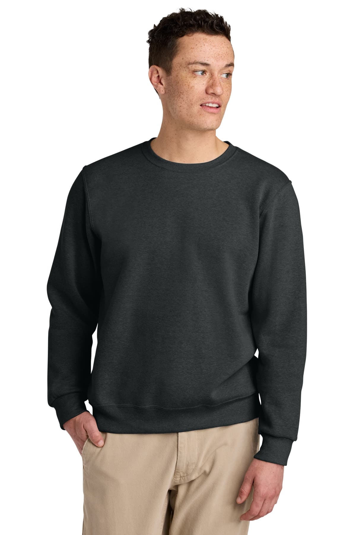 Jerzees Eco  Premium Blend Crewneck Sweatshirt 701M thumbnail 3