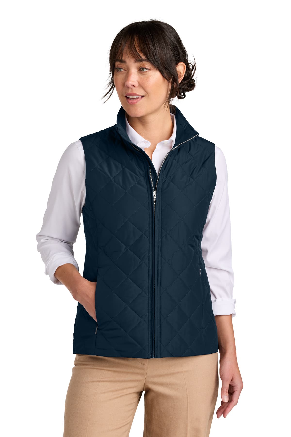 Brooks Brothers ® Women's Quilted Vest BB18603 thumbnail 3