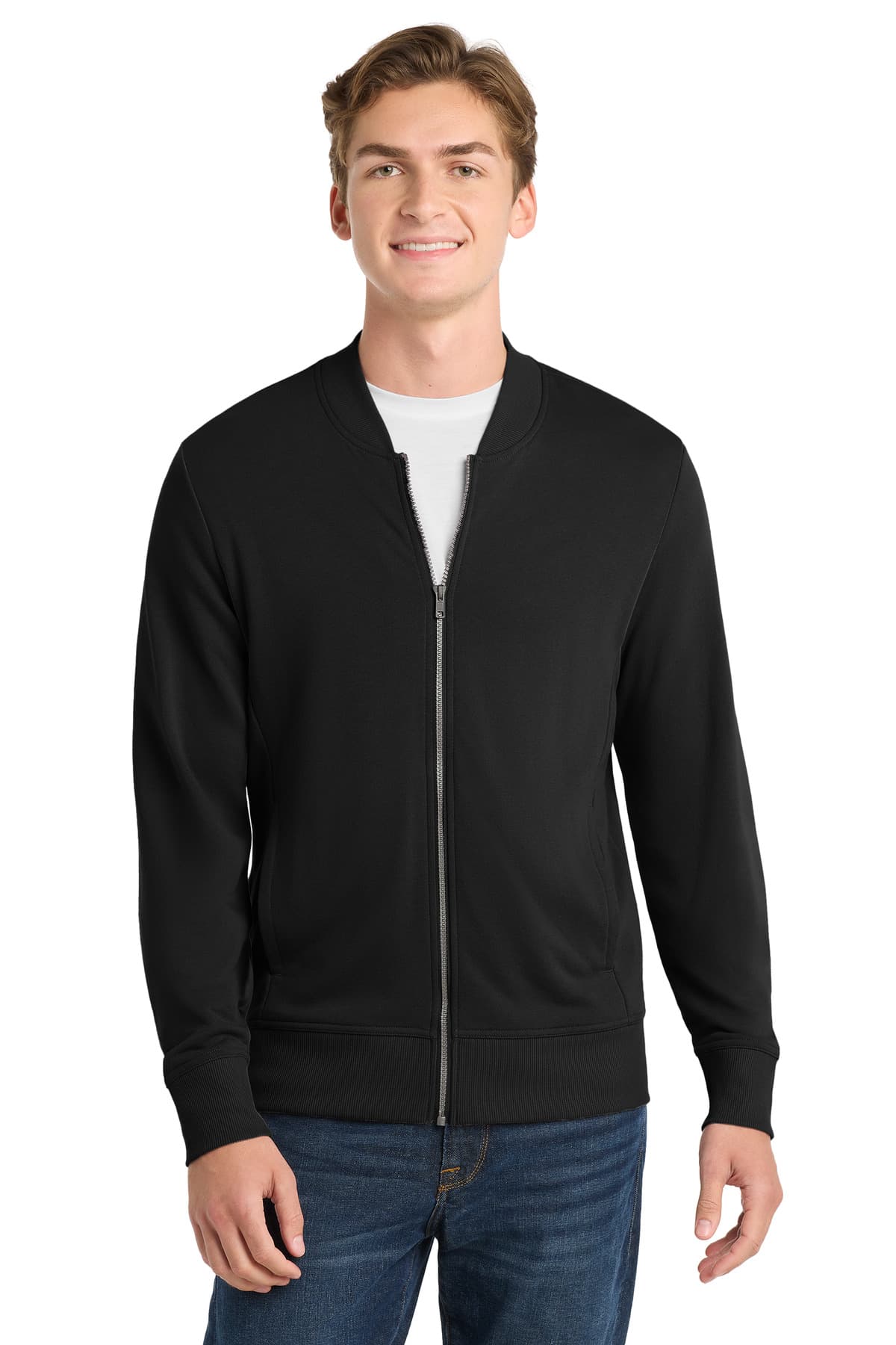 Sport-Tek ® Lightweight French Terry Bomber. ST274 thumbnail 3