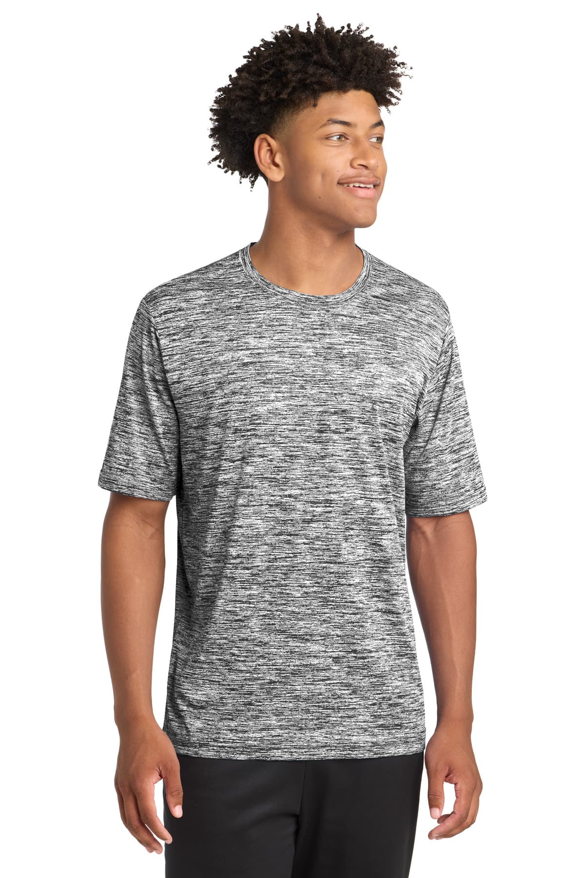 Sport-Tek ® PosiCharge ® Electric Heather Tee. ST390 thumbnail 2