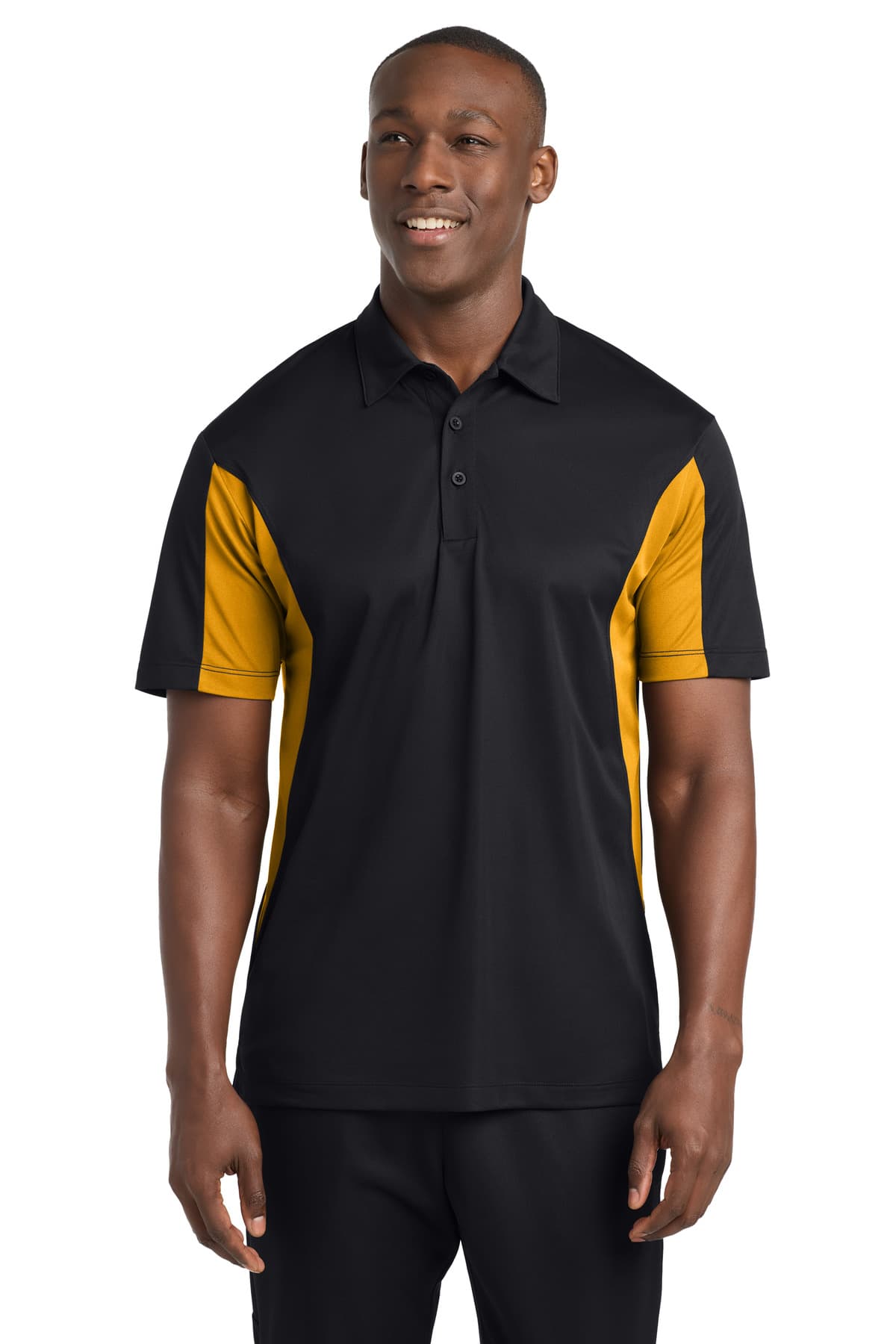 Sport-Tek ® Side Blocked Micropique Sport-Wick ® Polo. ST655 thumbnail 4