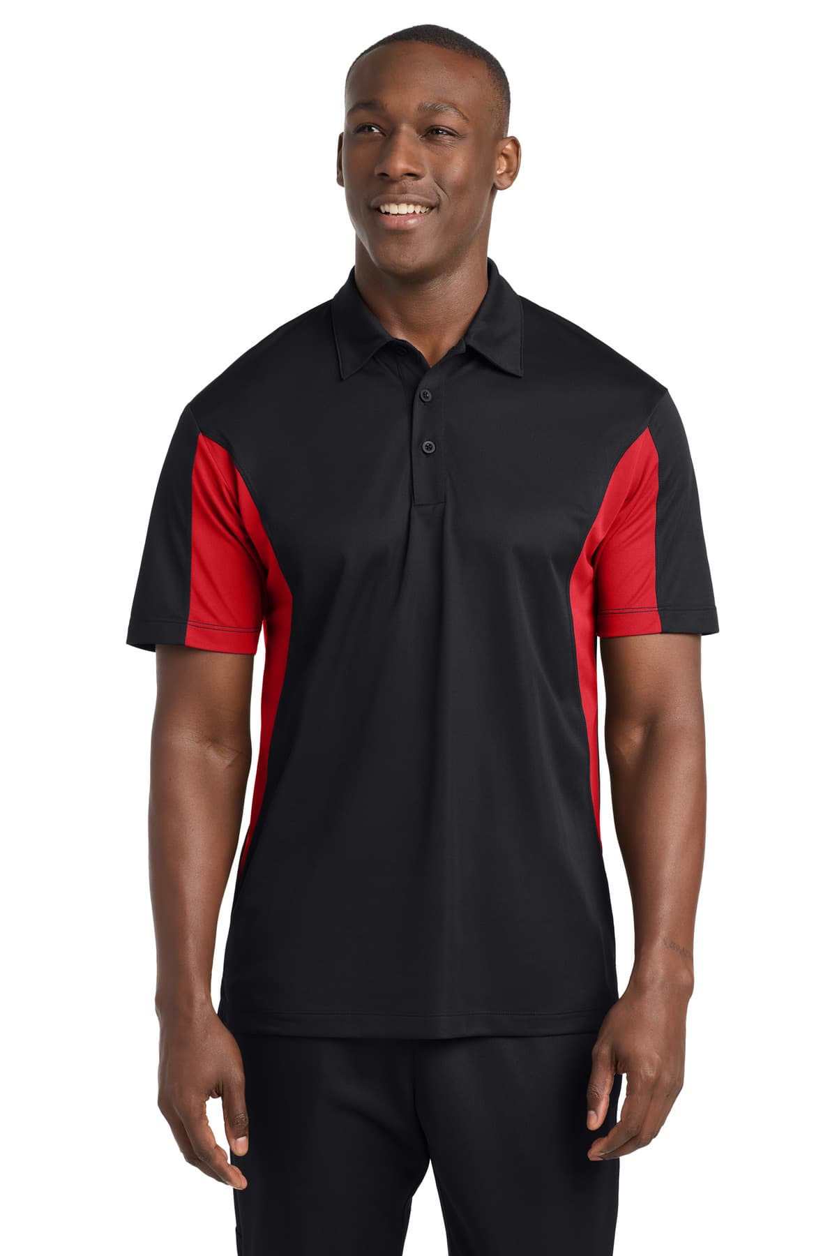 Sport-Tek ® Side Blocked Micropique Sport-Wick ® Polo. ST655 thumbnail 2