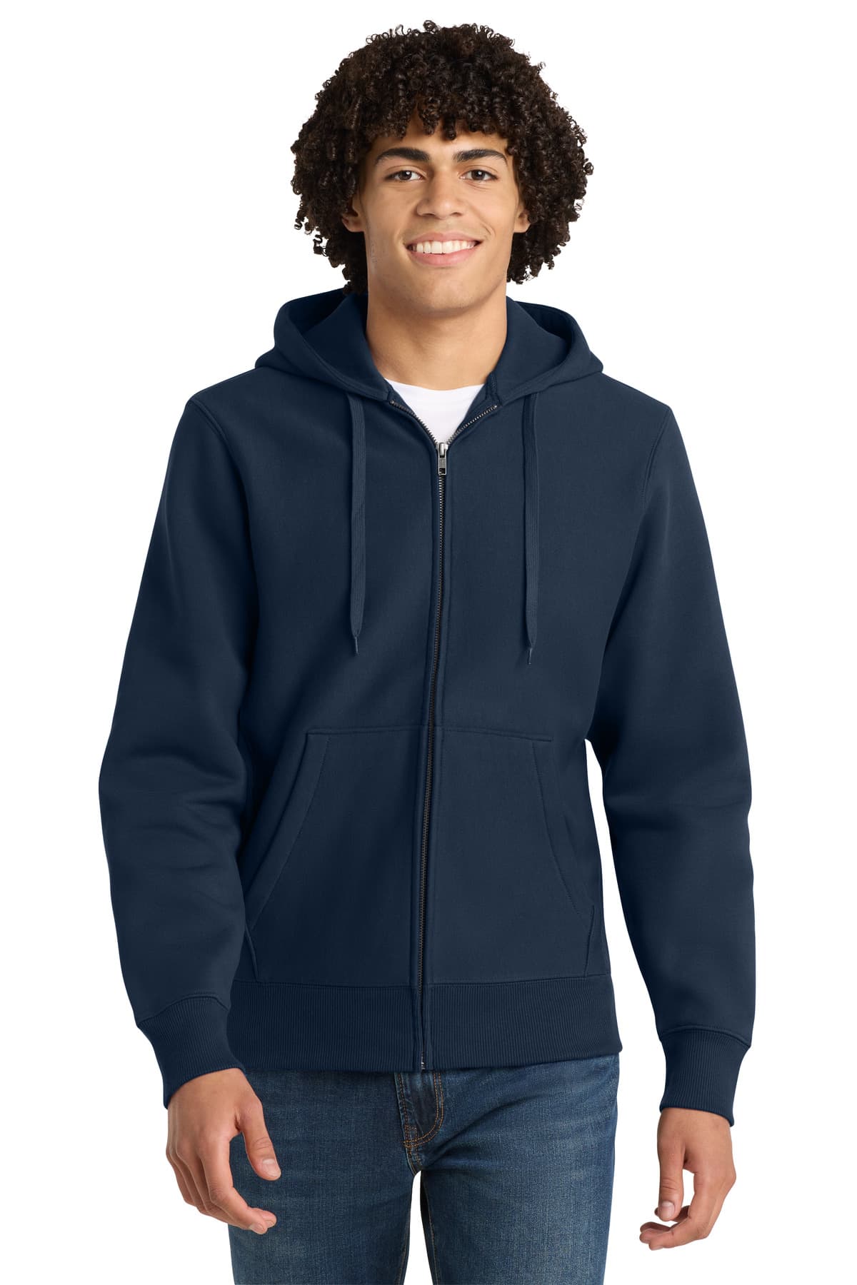 Sport-Tek ® Super Heavyweight Full-Zip Hooded Sweatshirt. F282 thumbnail 7